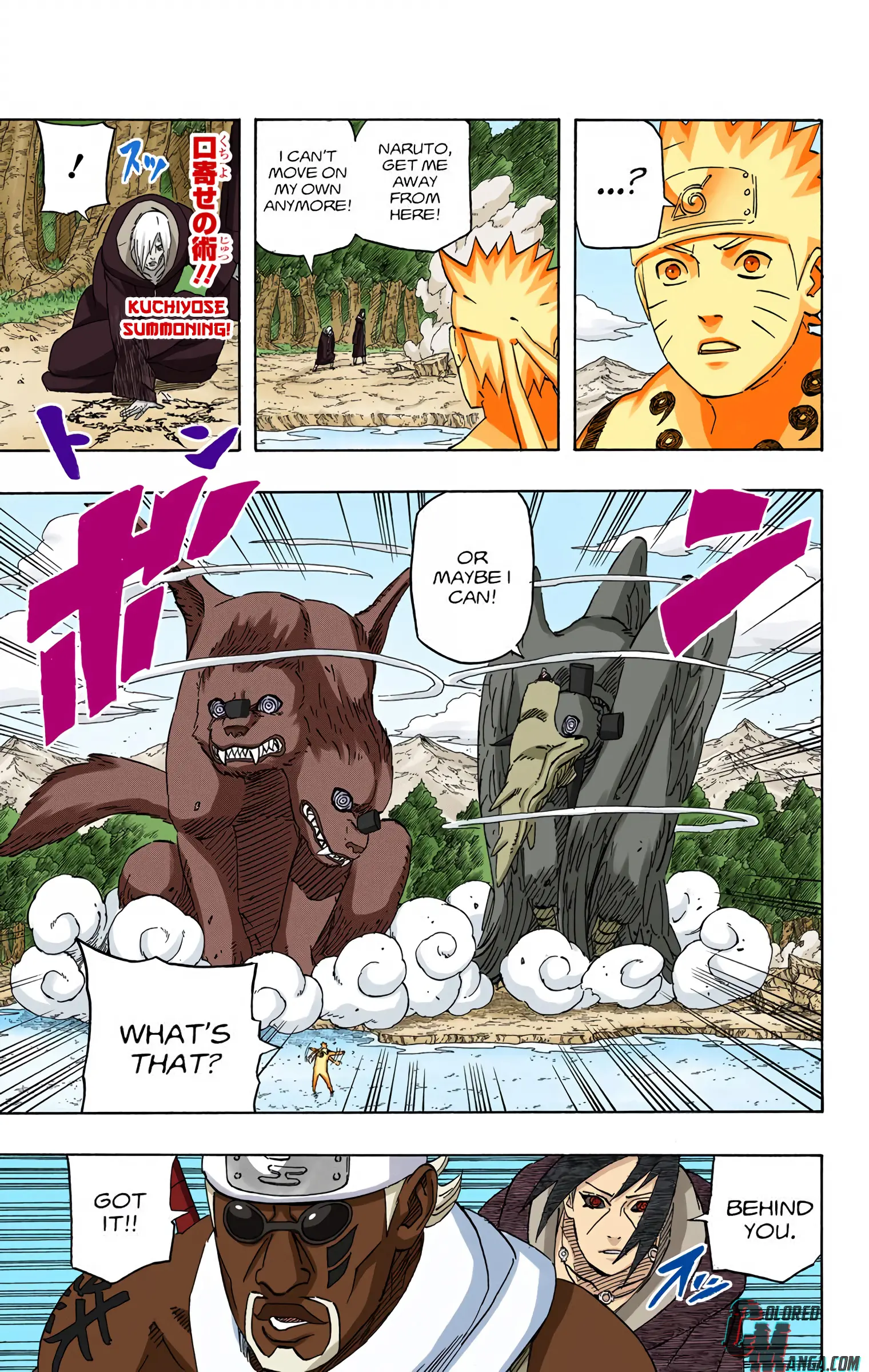 Naruto Colored Manga Online, chapter 549, page 11