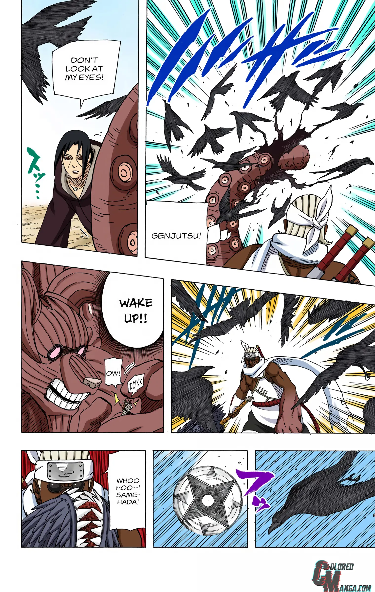 Naruto Colored Manga Online, chapter 549, page 14