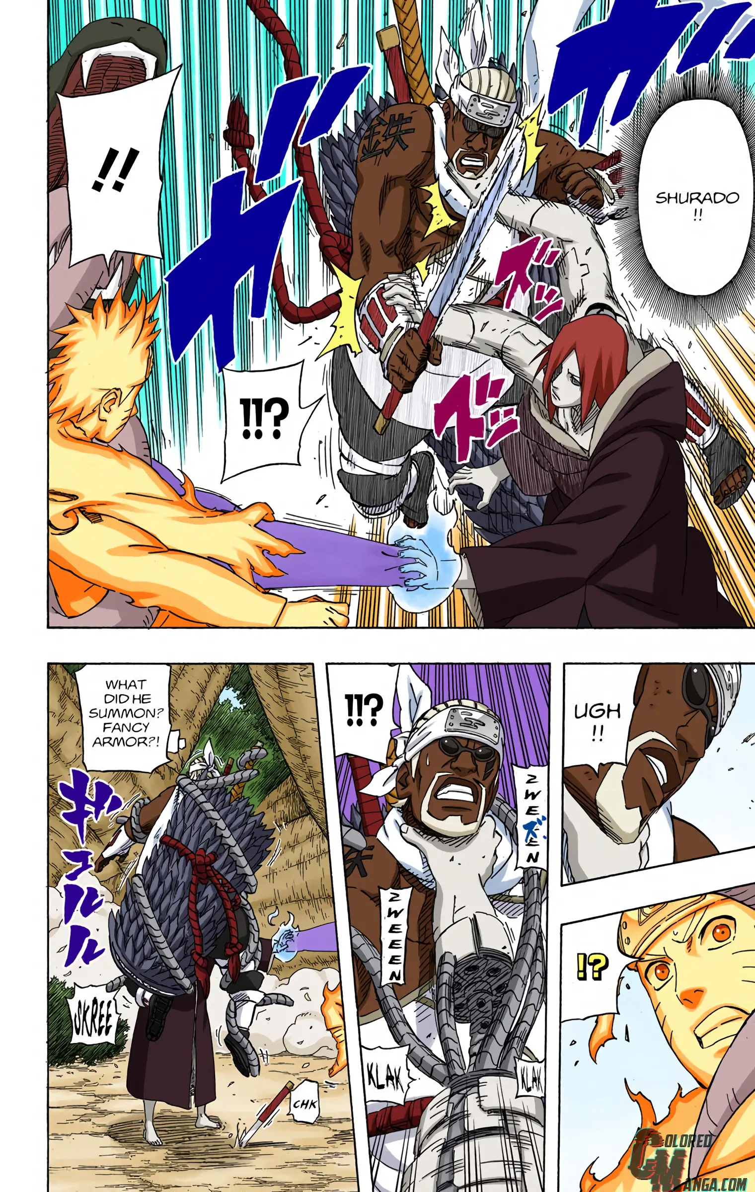 Naruto Colored Manga Online, chapter 551, page 6