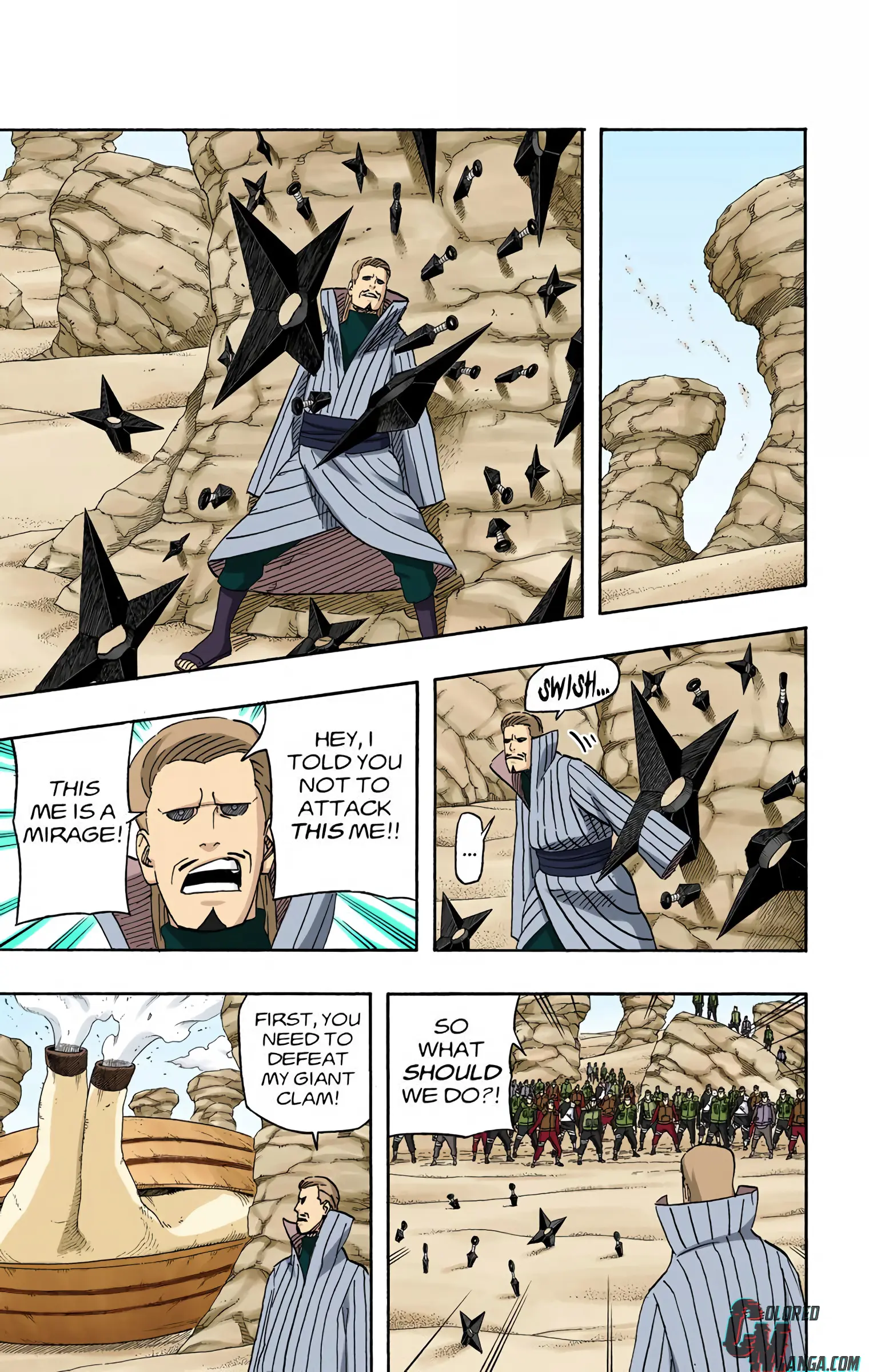 Naruto Colored Manga Online, chapter 552, page 13