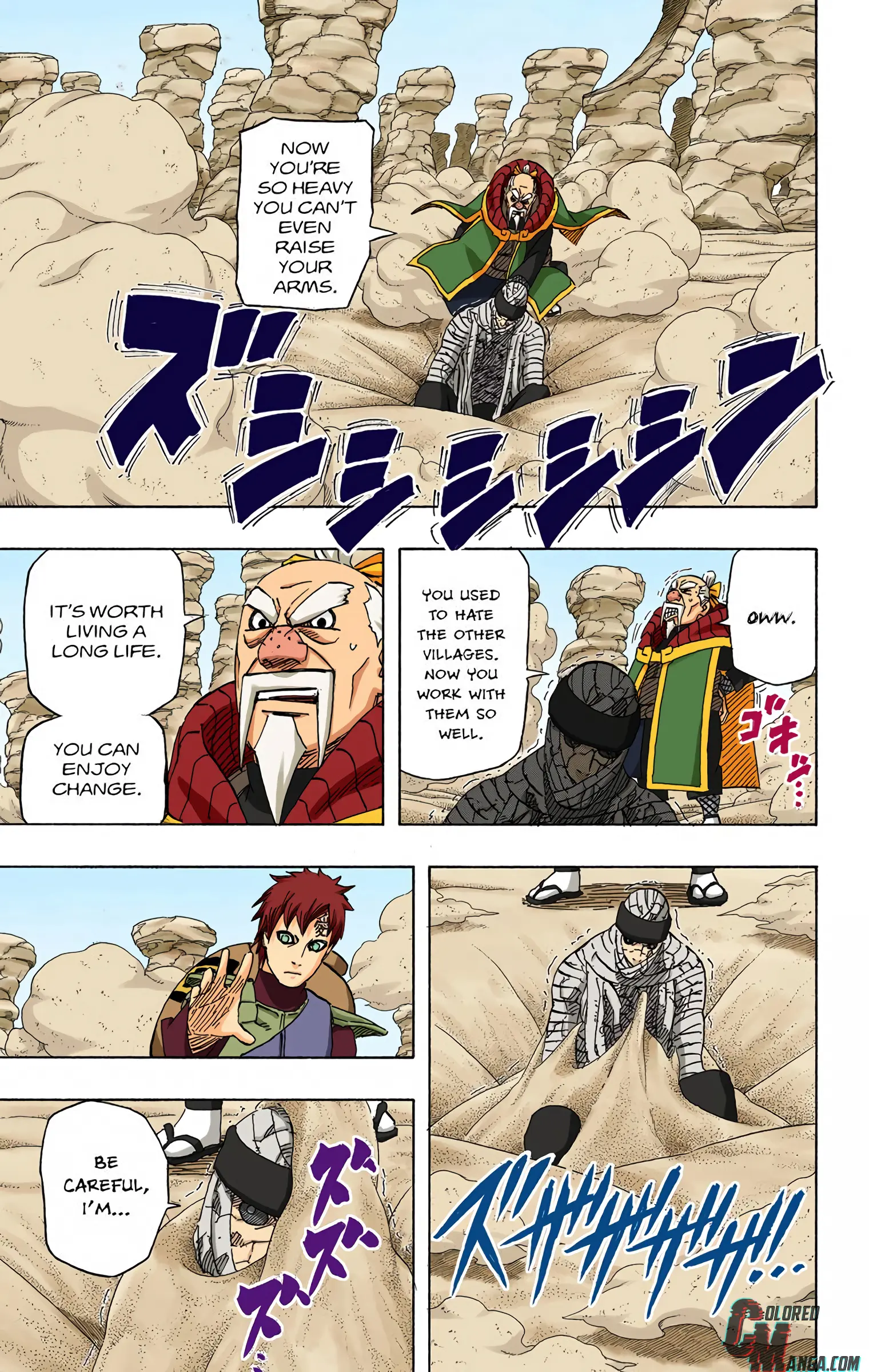 Naruto Colored Manga Online, chapter 553, page 6