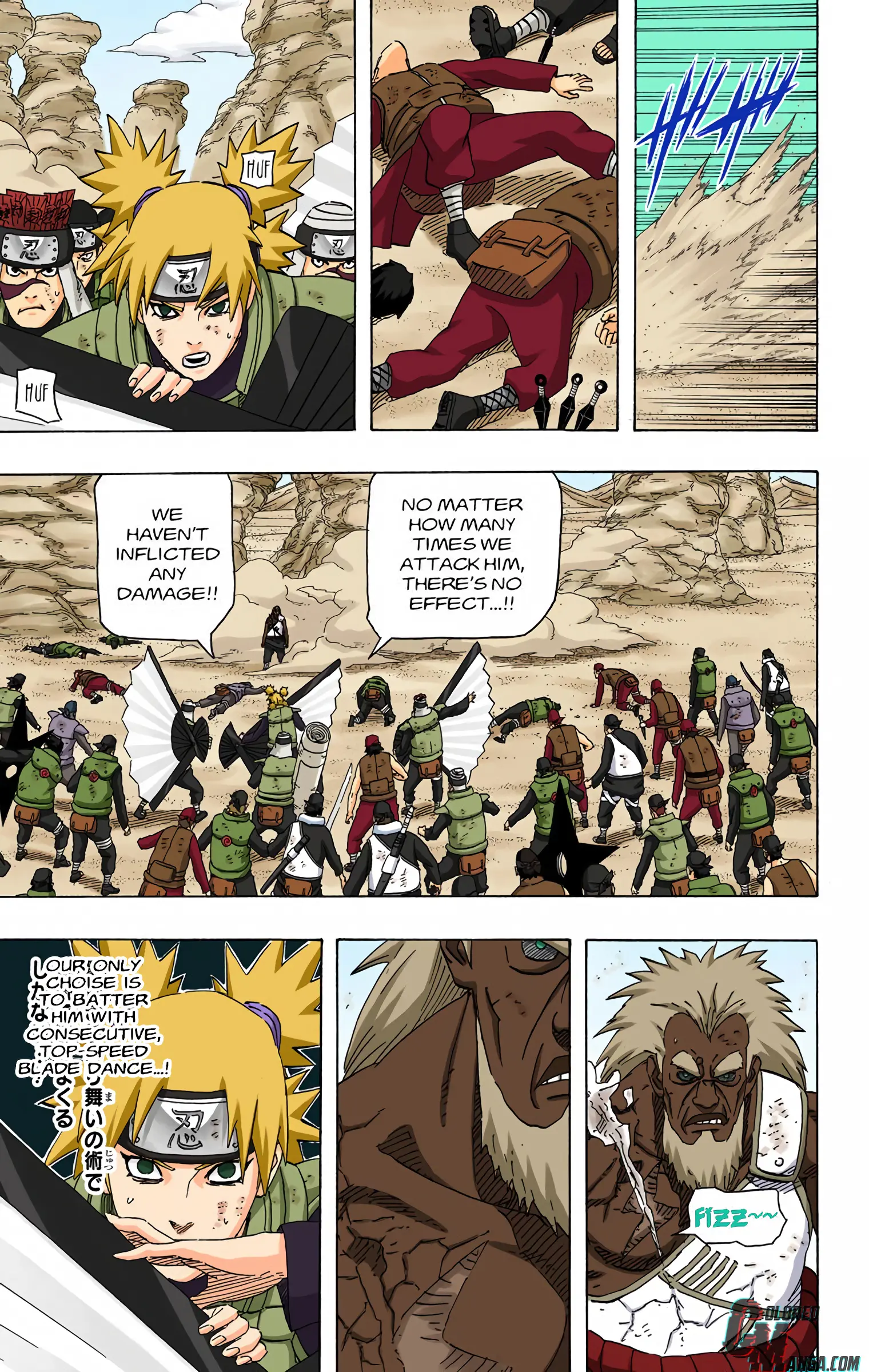 Naruto Colored Manga Online, chapter 553, page 10