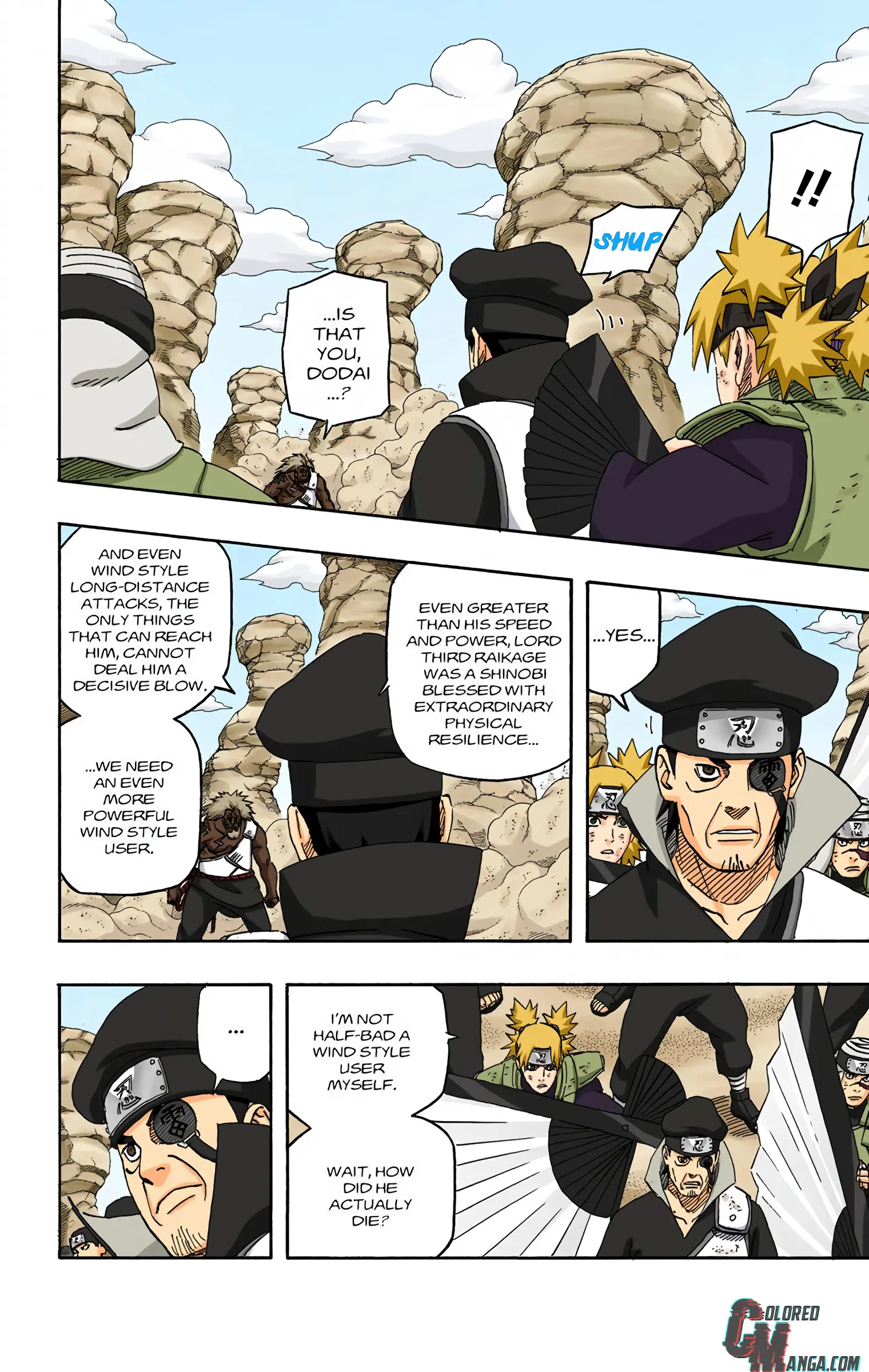 Naruto Colored Manga Online, chapter 553, page 11