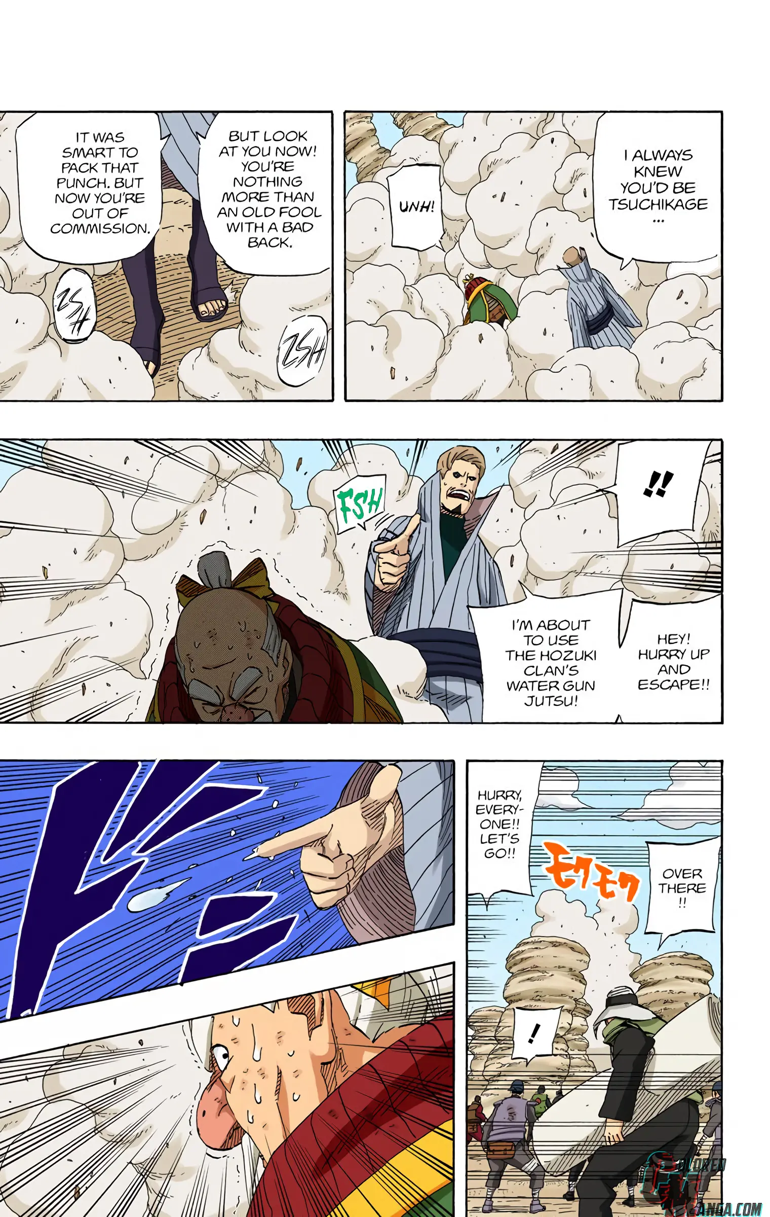 Naruto Colored Manga Online, chapter 556, page 15