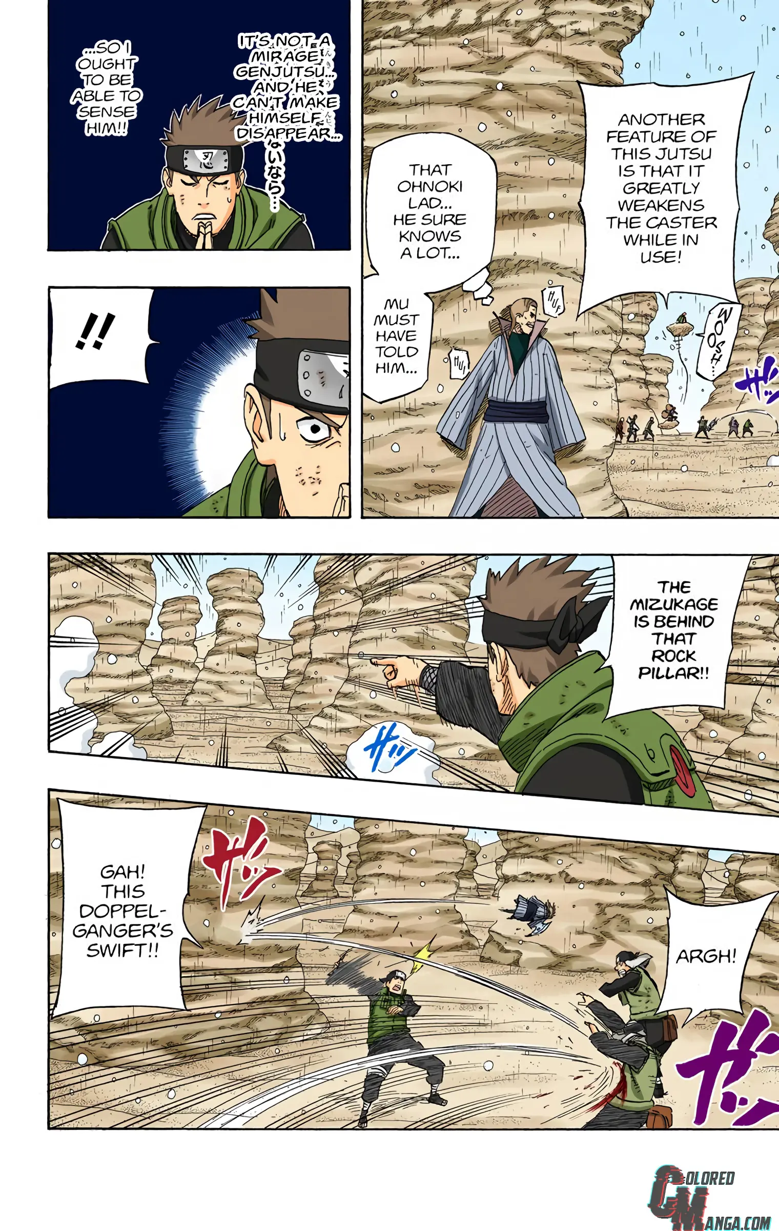 Naruto Colored Manga Online, chapter 557, page 4