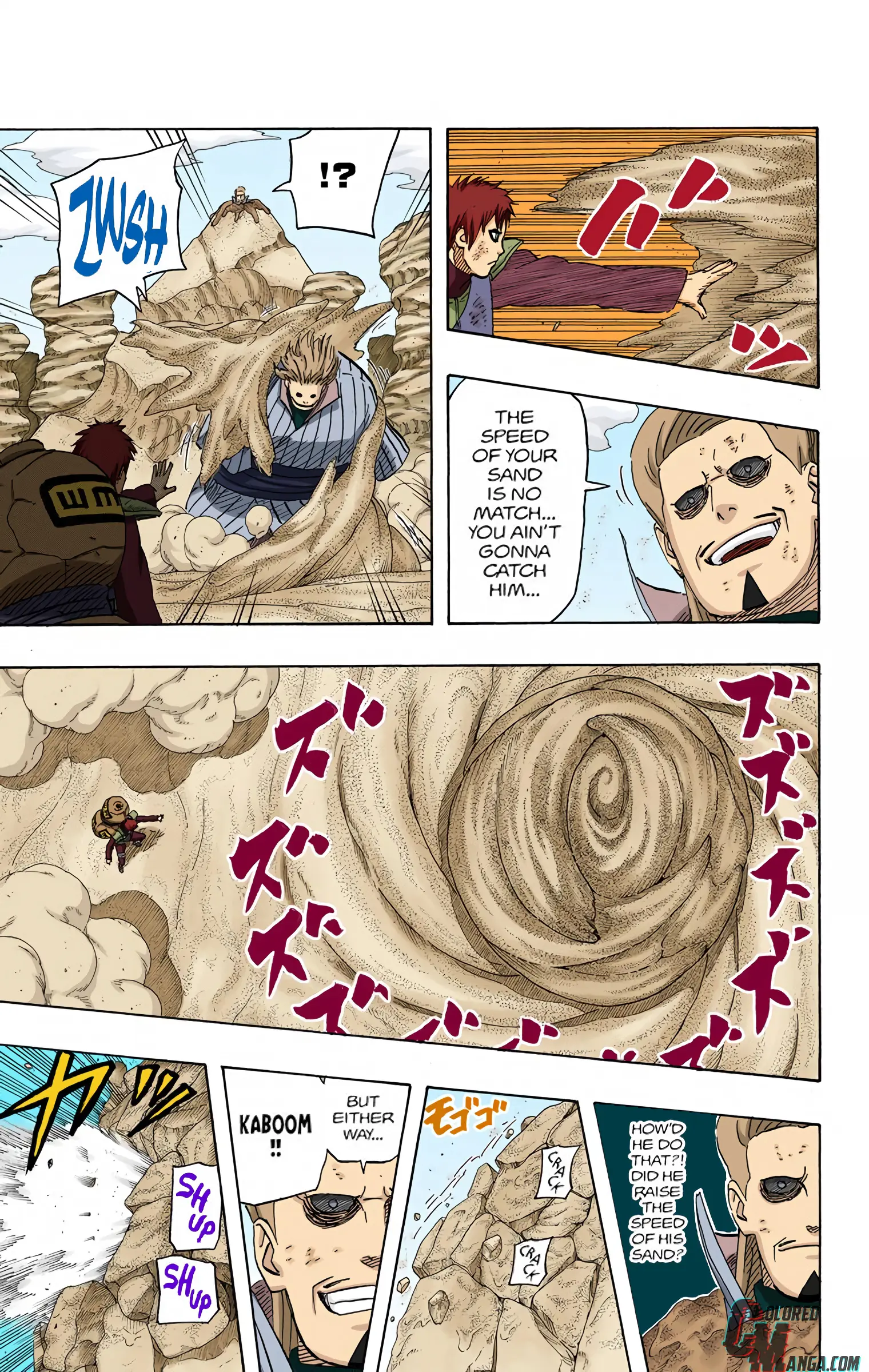 Naruto Colored Manga Online, chapter 557, page 15