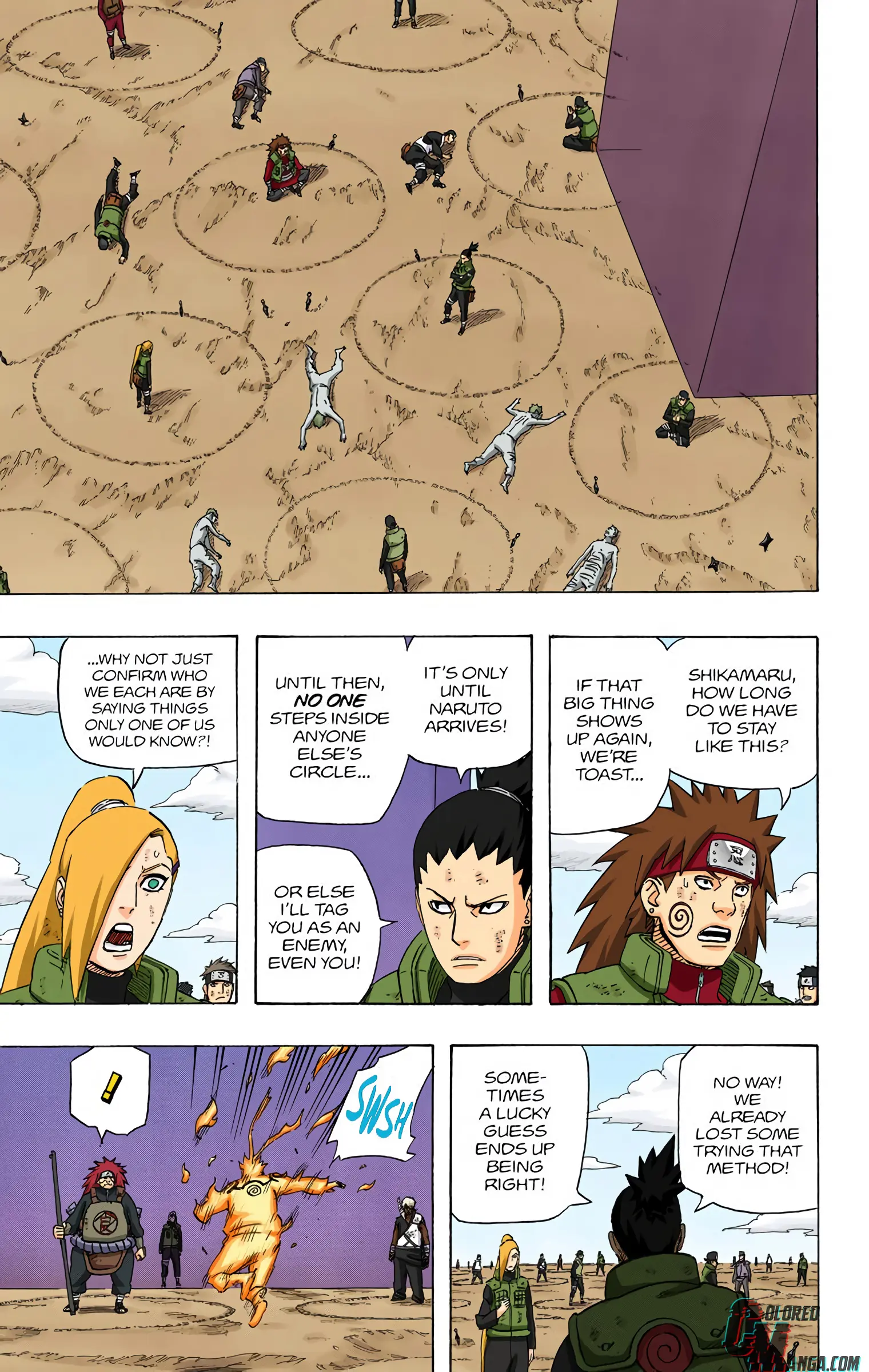 Naruto Colored Manga Online, chapter 558, page 10