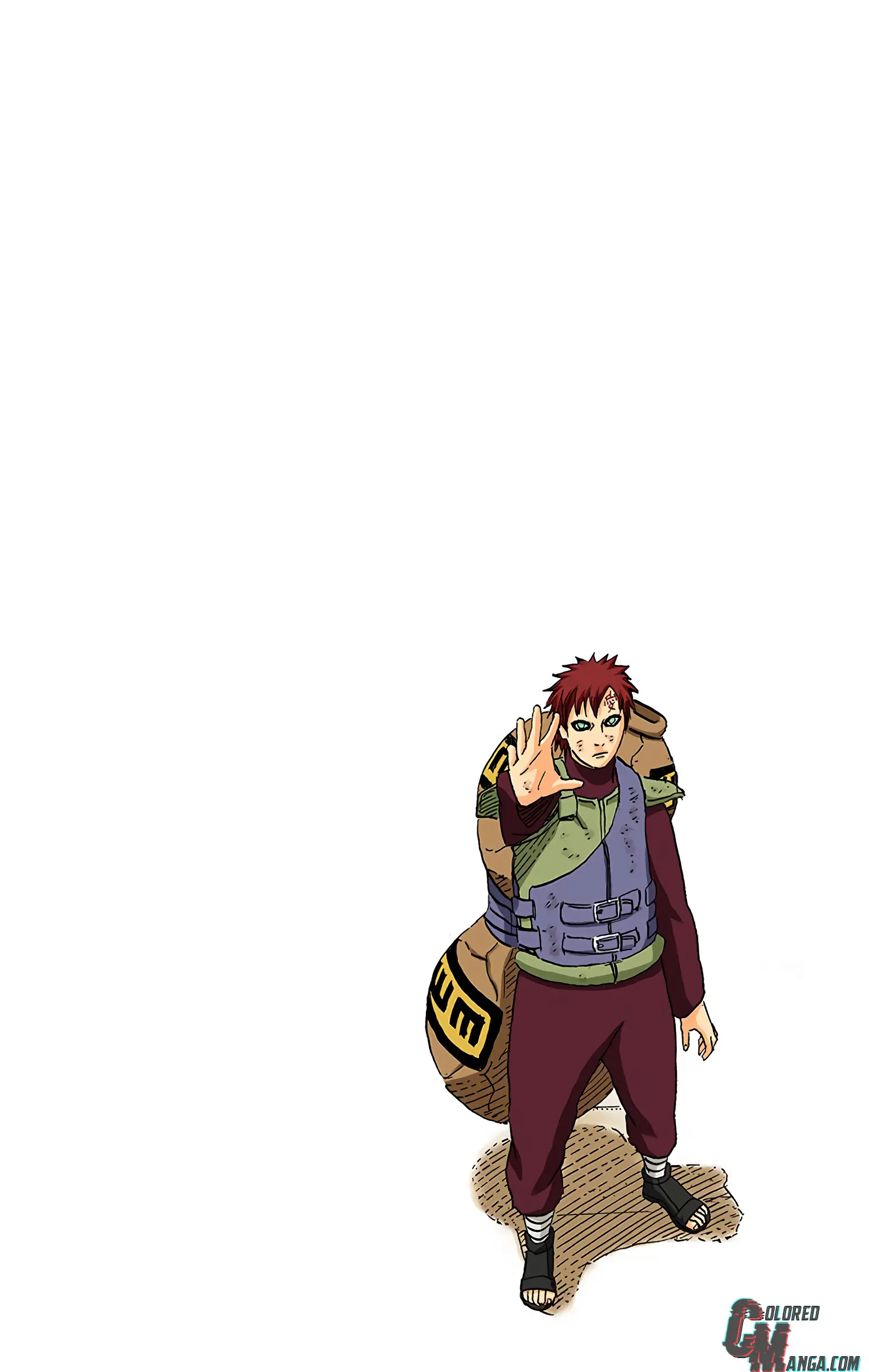 Naruto Colored Manga Online, chapter 558, page 21