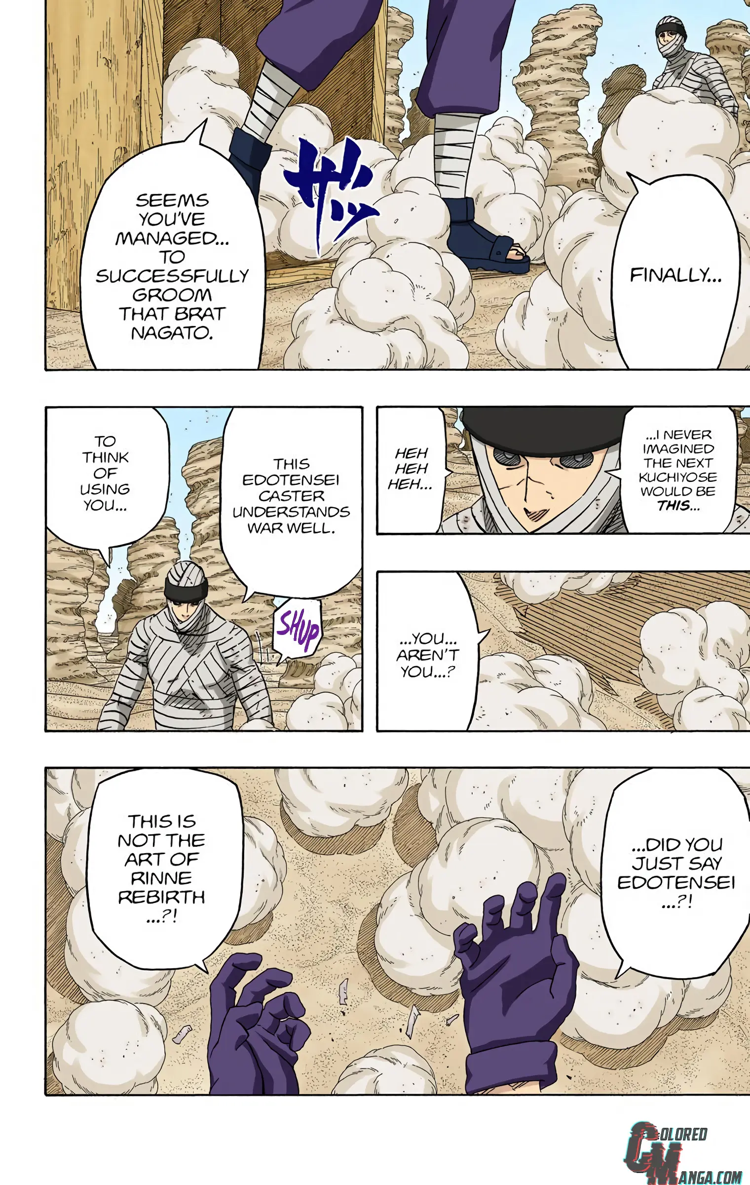 Naruto Colored Manga Online, chapter 559, page 2