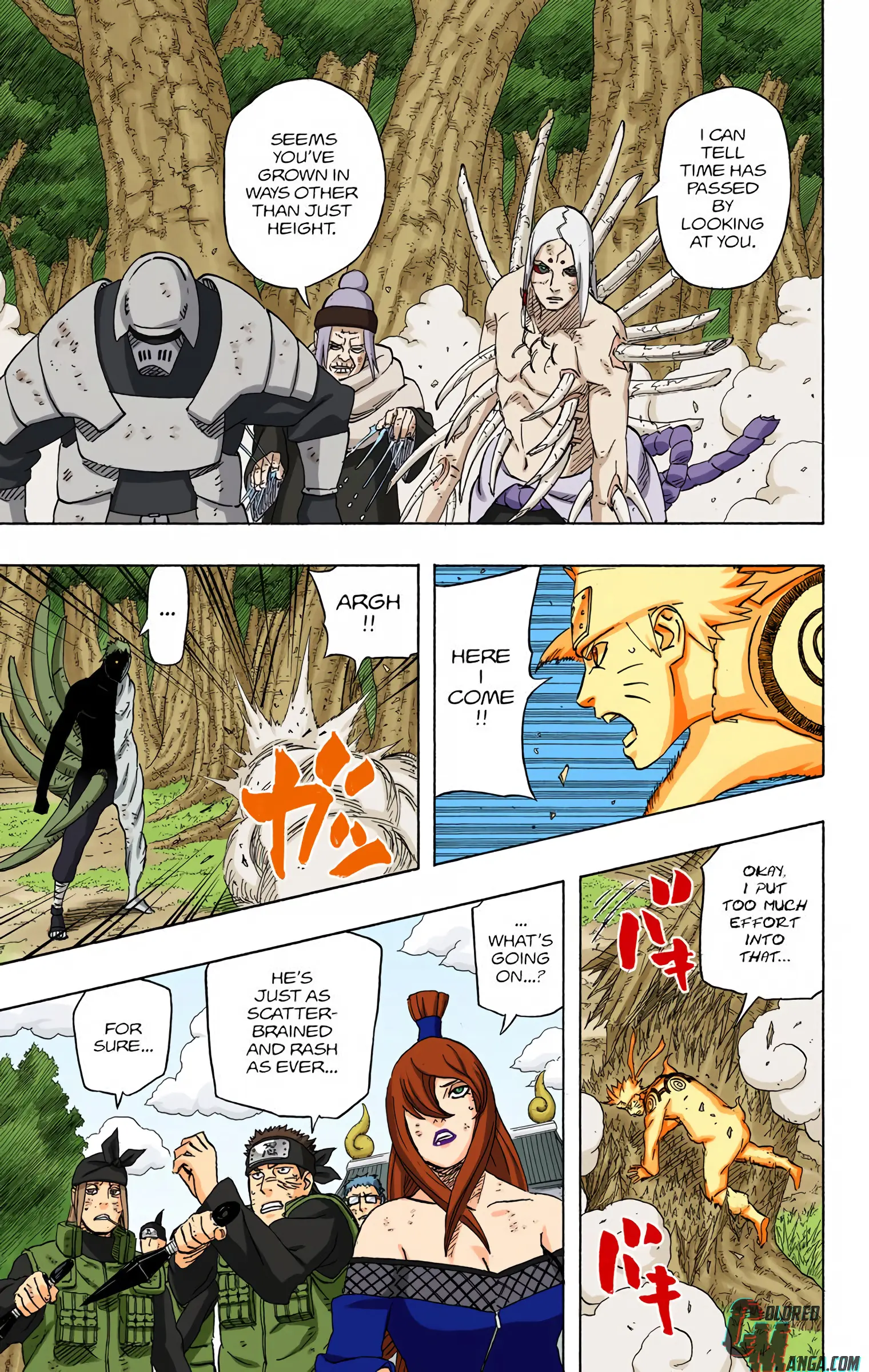 Naruto Colored Manga Online, chapter 559, page 11