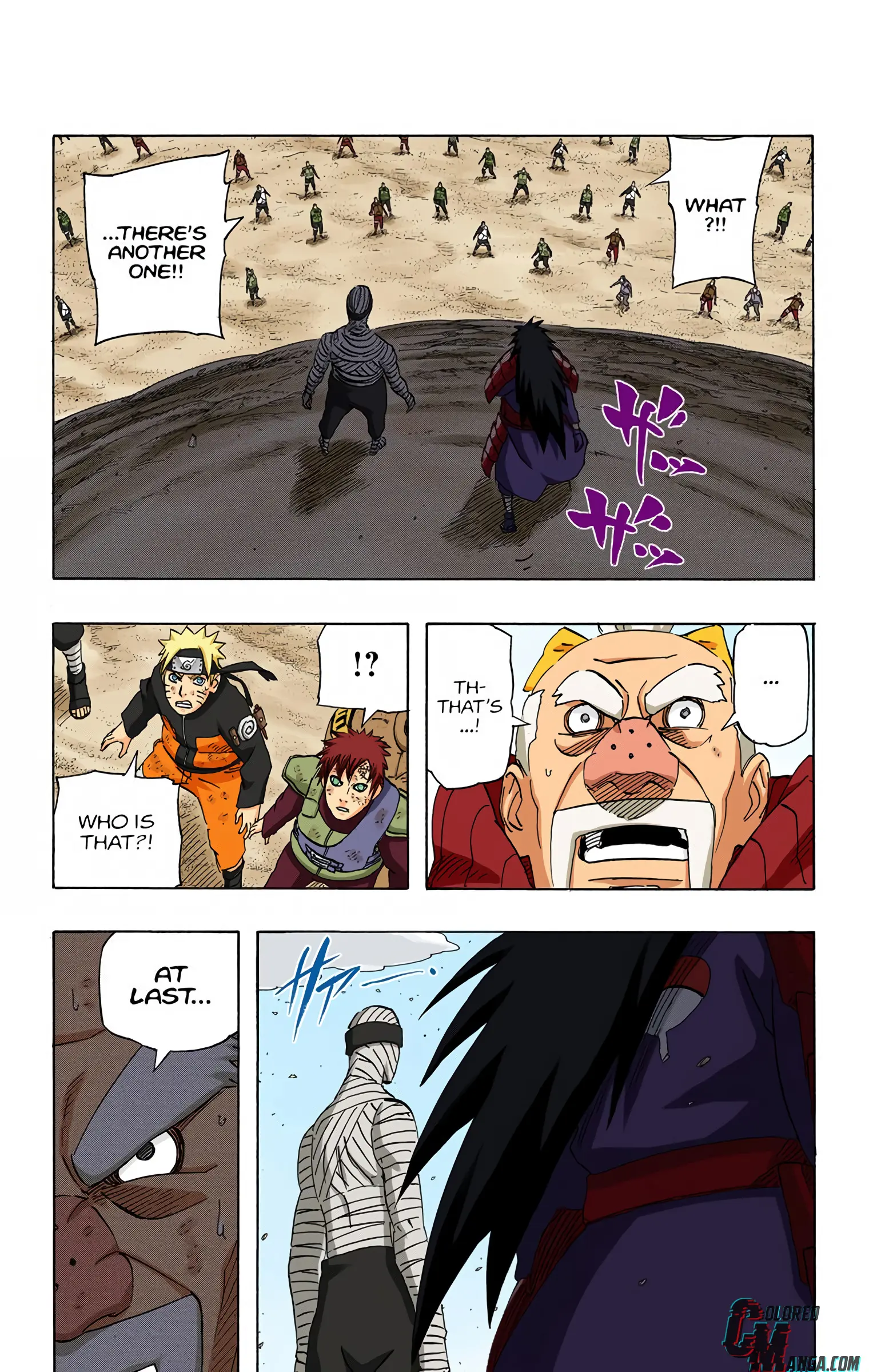 Naruto Colored Manga Online, chapter 559, page 15