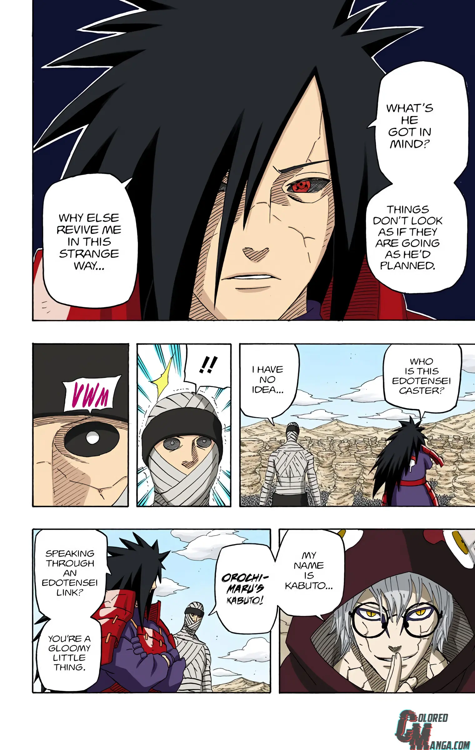 Naruto Colored Manga Online, chapter 560, page 2