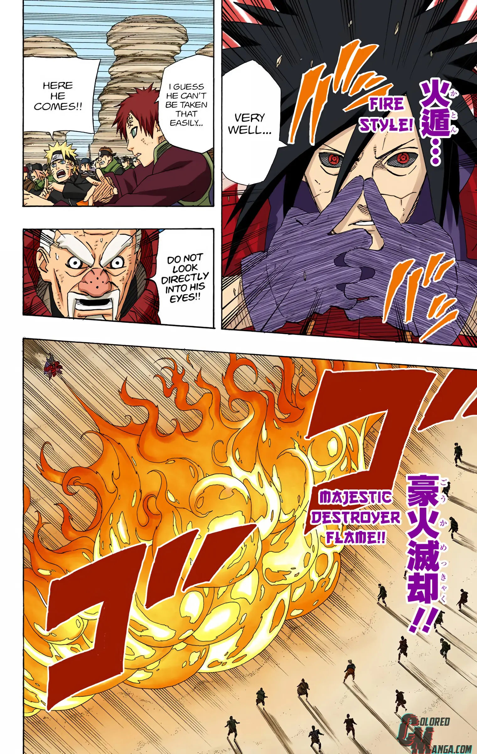 Naruto Colored Manga Online, chapter 560, page 4