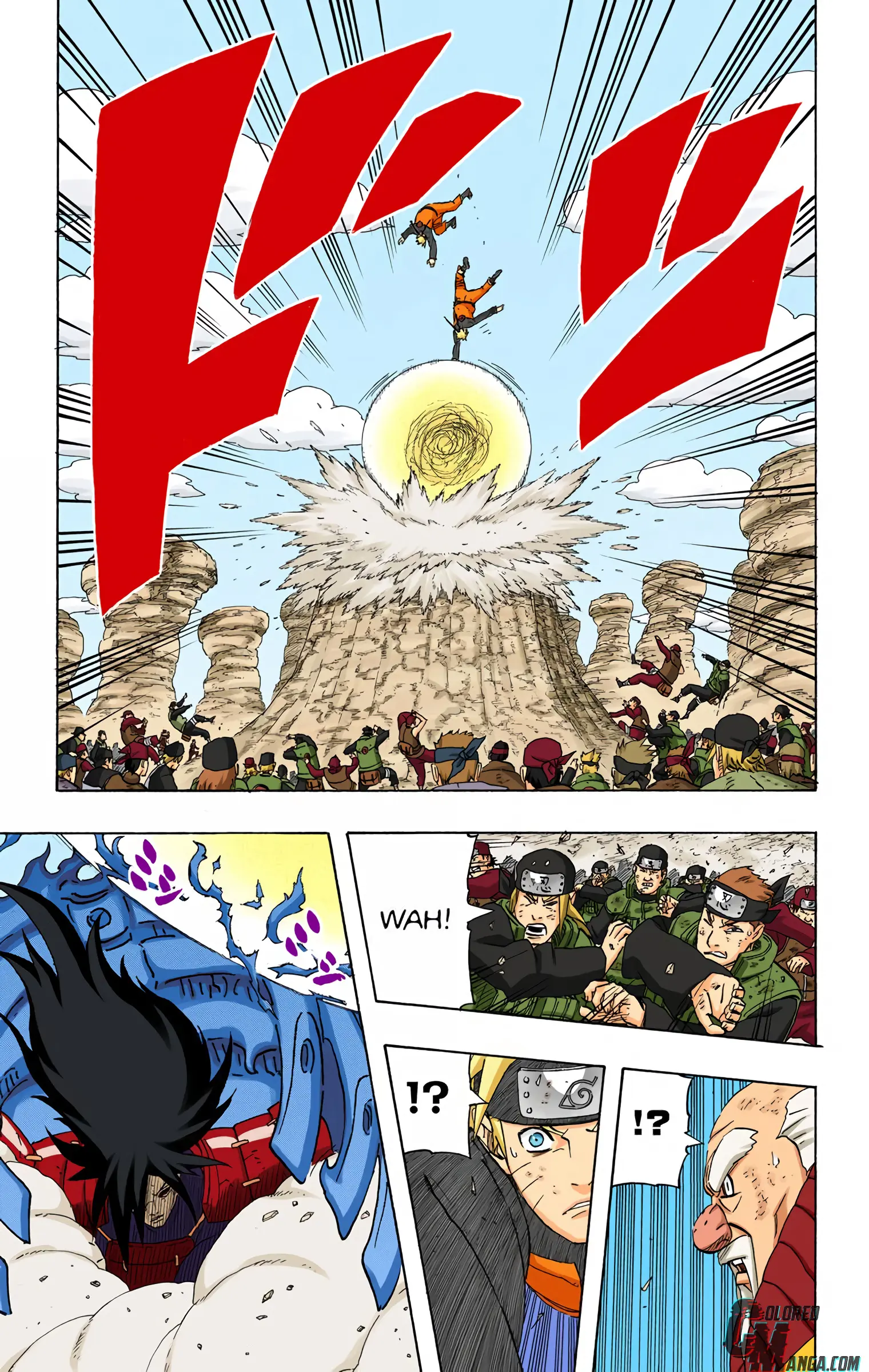 Naruto Colored Manga Online, chapter 560, page 9