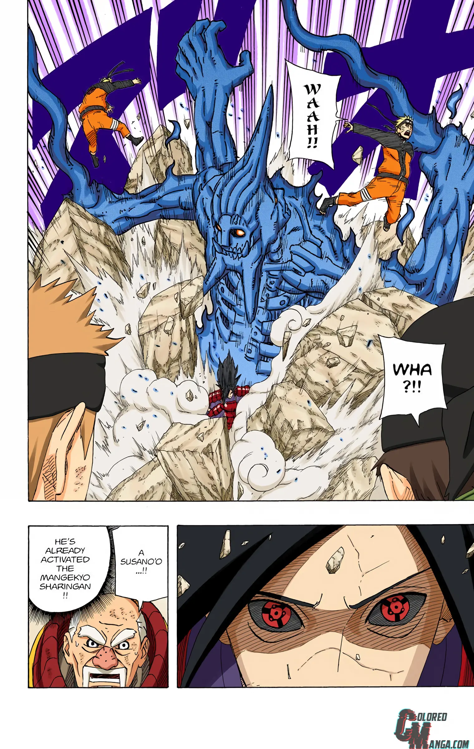 Naruto Colored Manga Online, chapter 560, page 10