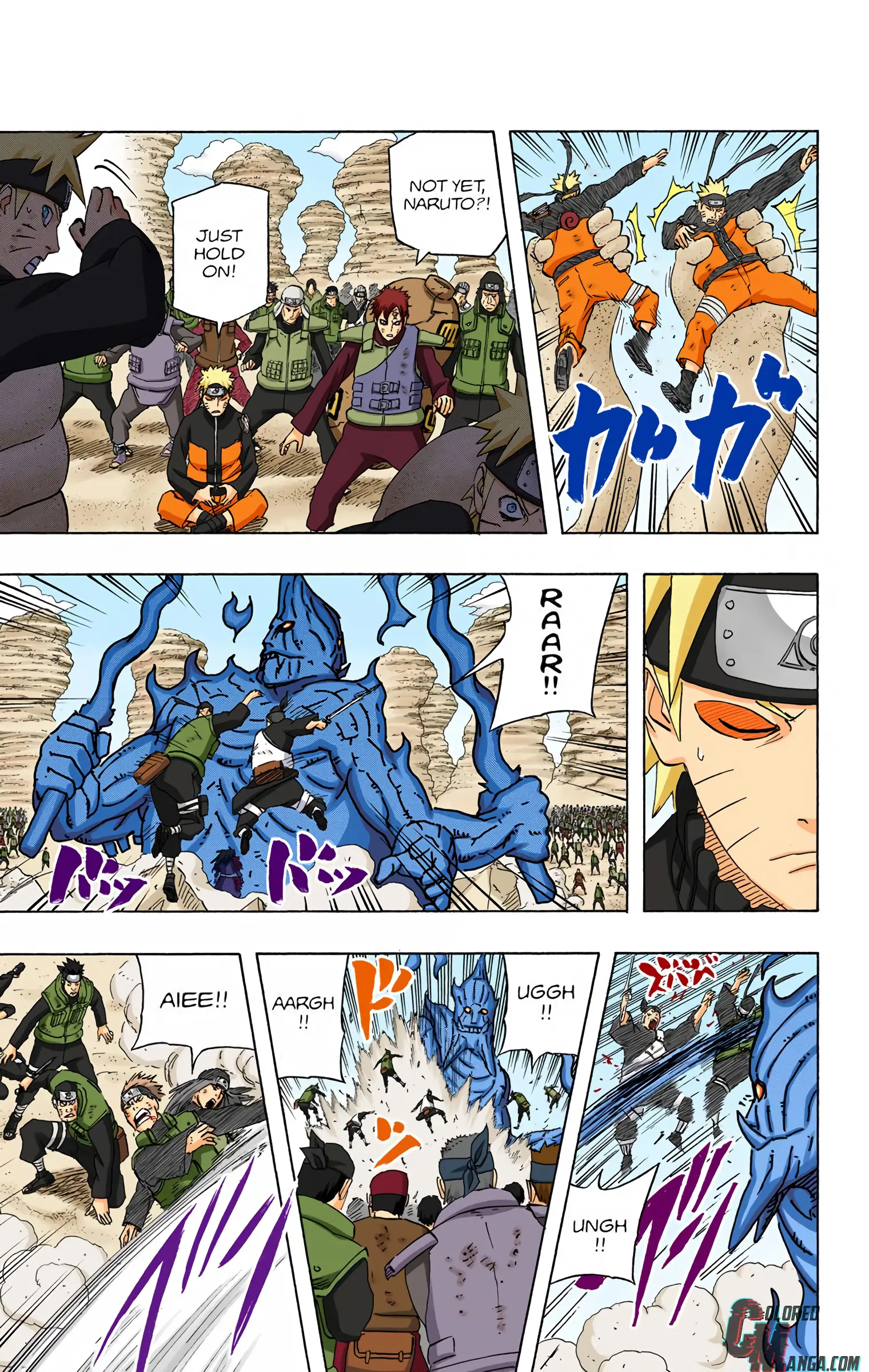 Naruto Colored Manga Online, chapter 560, page 11