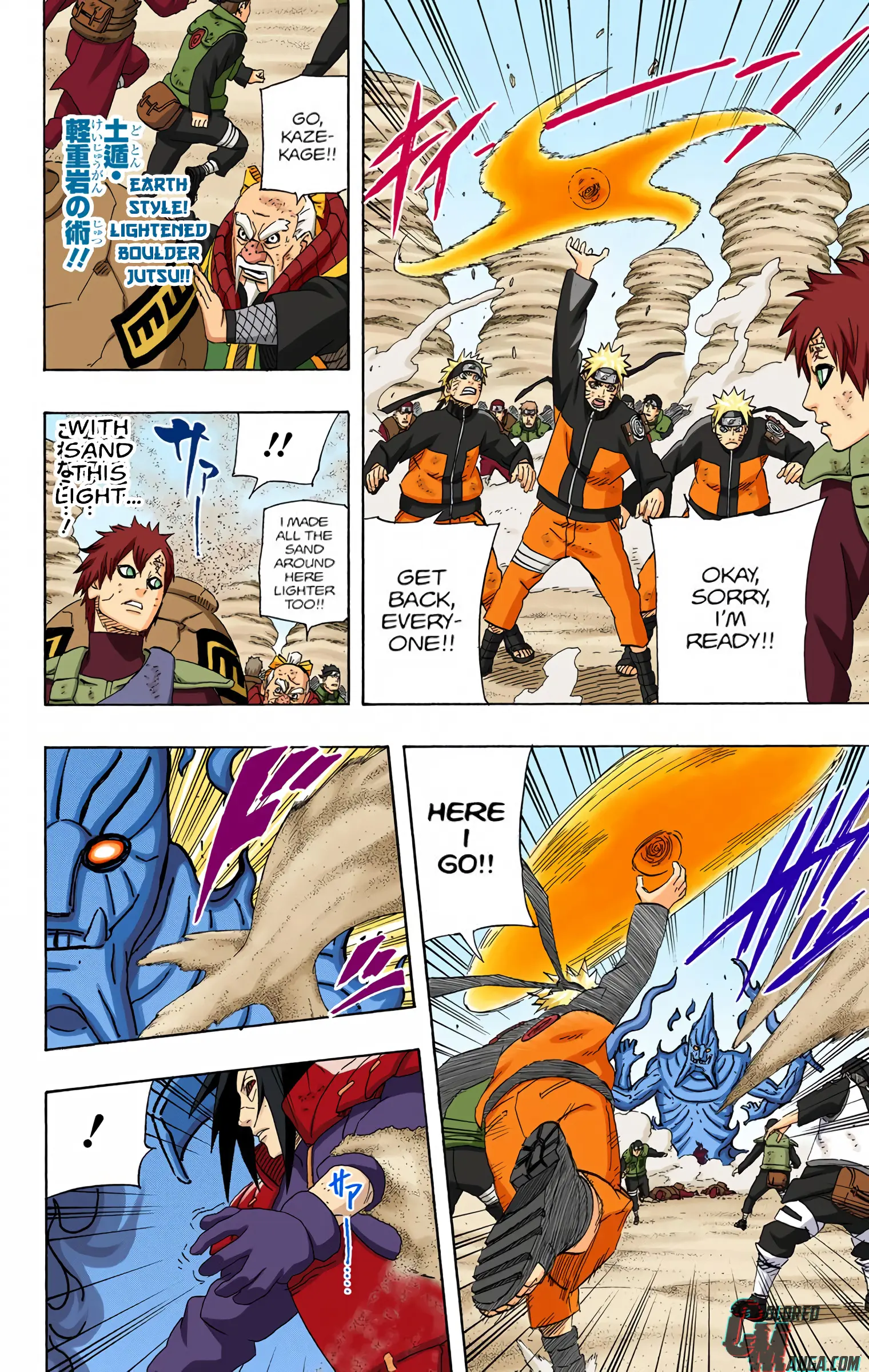 Naruto Colored Manga Online, chapter 560, page 12