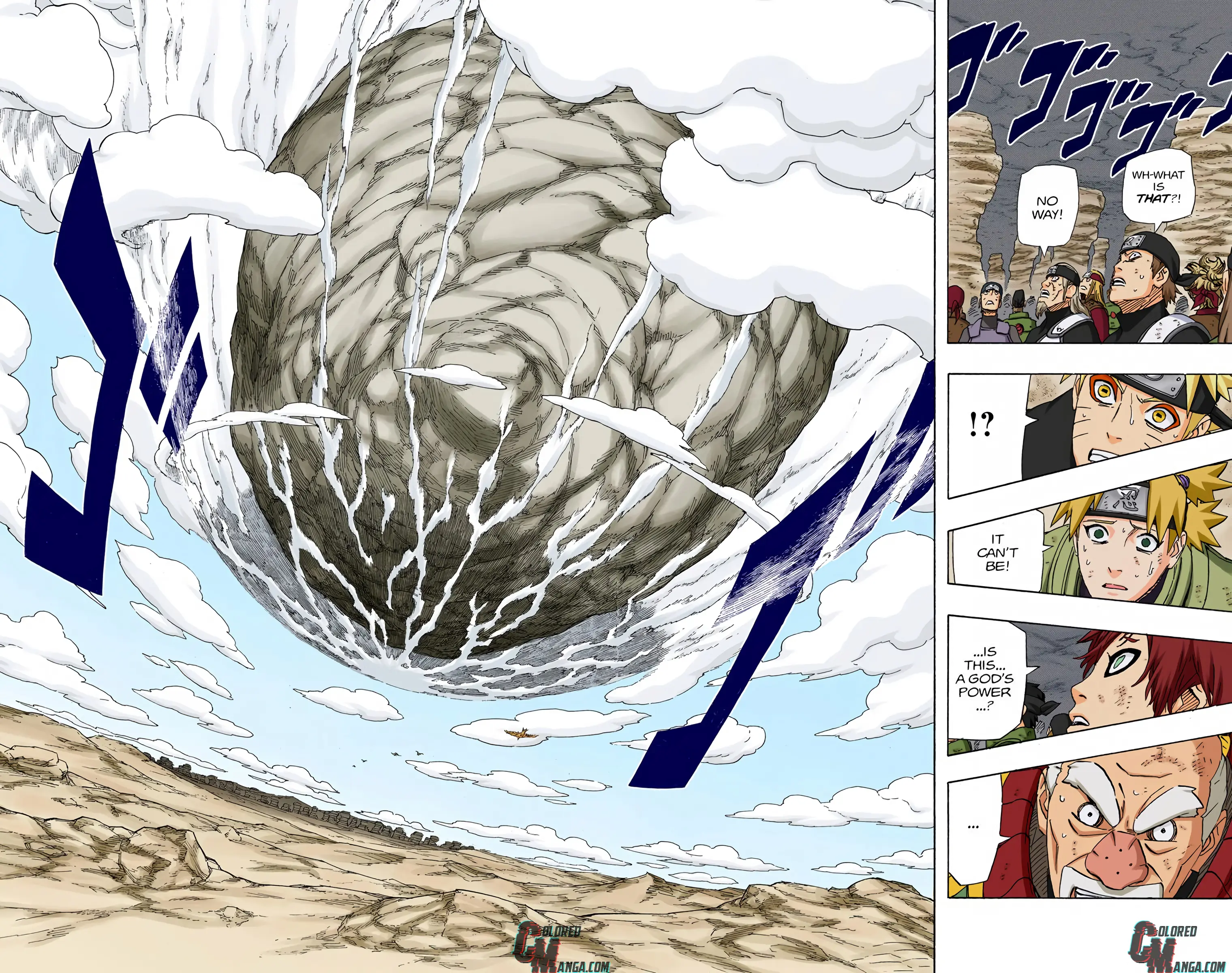 Naruto Colored Manga Online, chapter 560, page 16