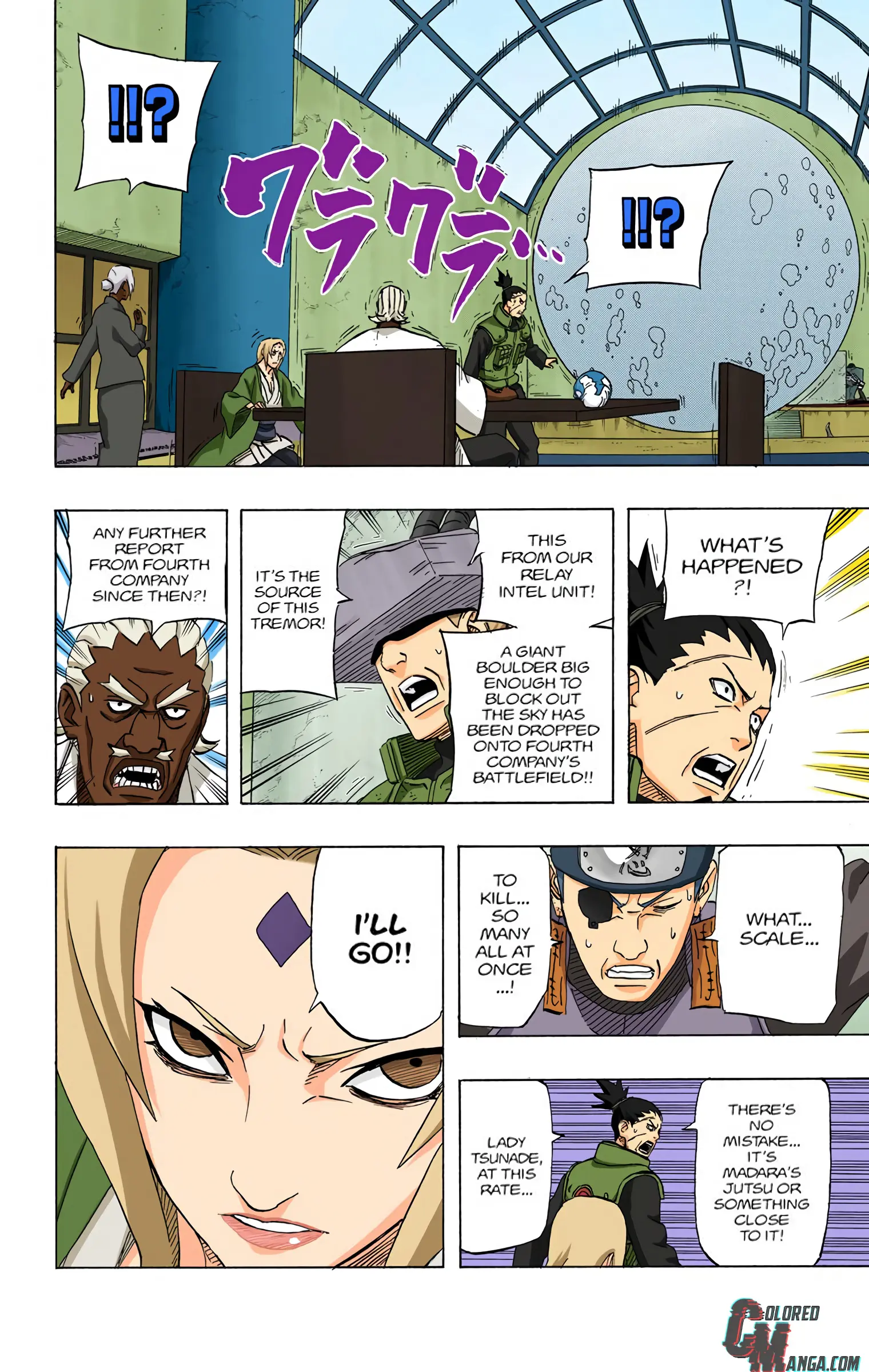 Naruto Colored Manga Online, chapter 561, page 5