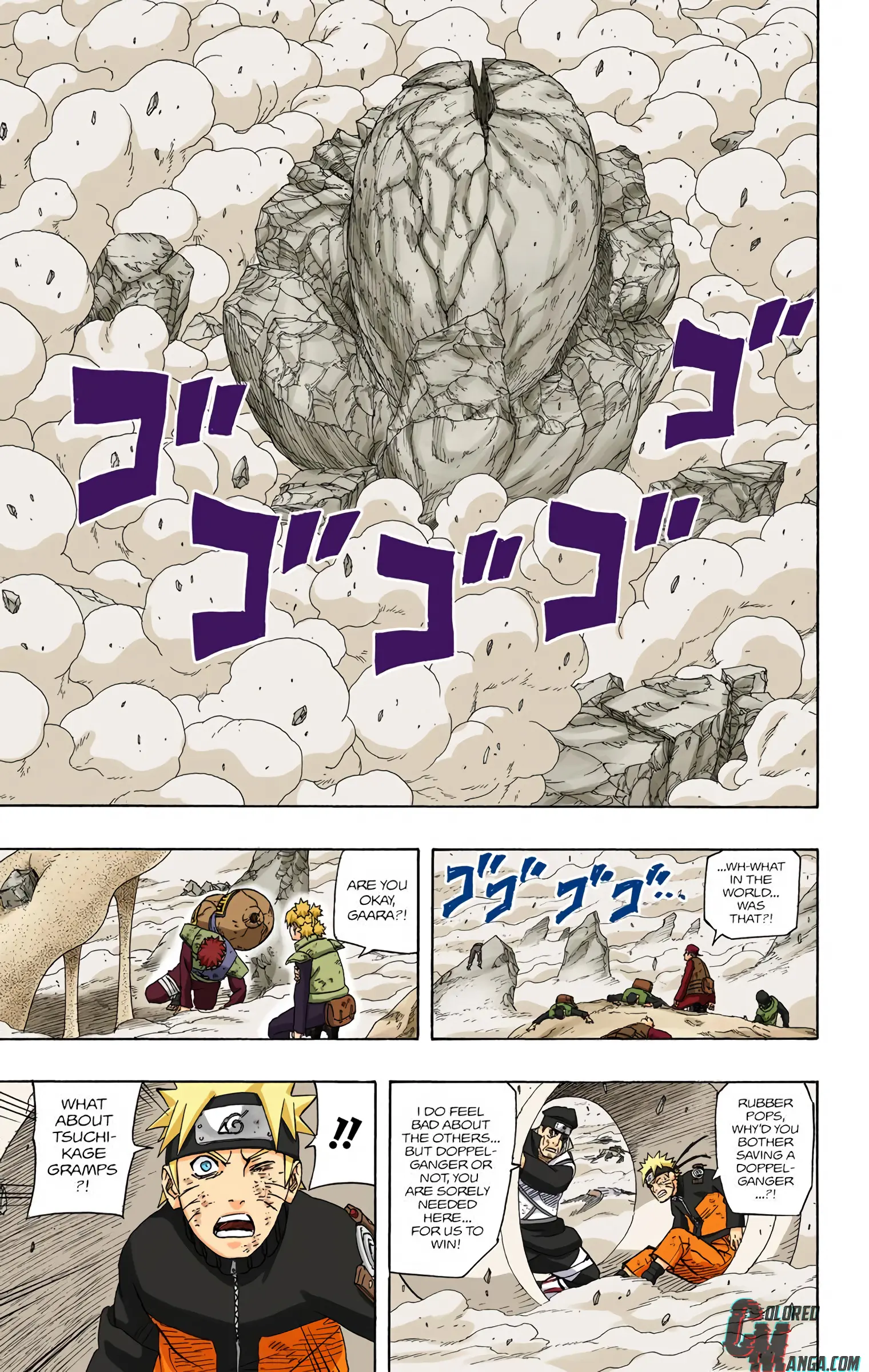 Naruto Colored Manga Online, chapter 561, page 6