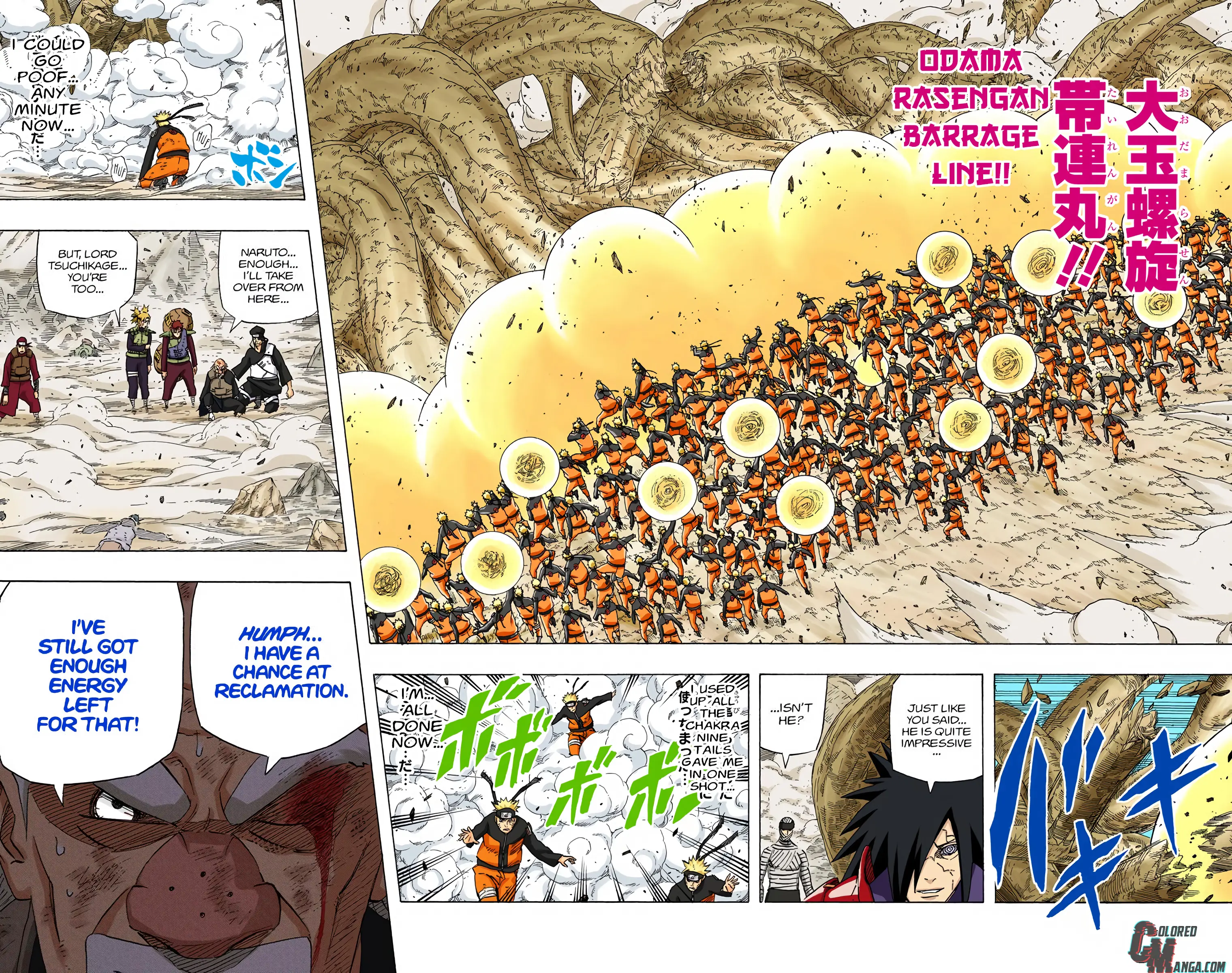 Naruto Colored Manga Online, chapter 561, page 14