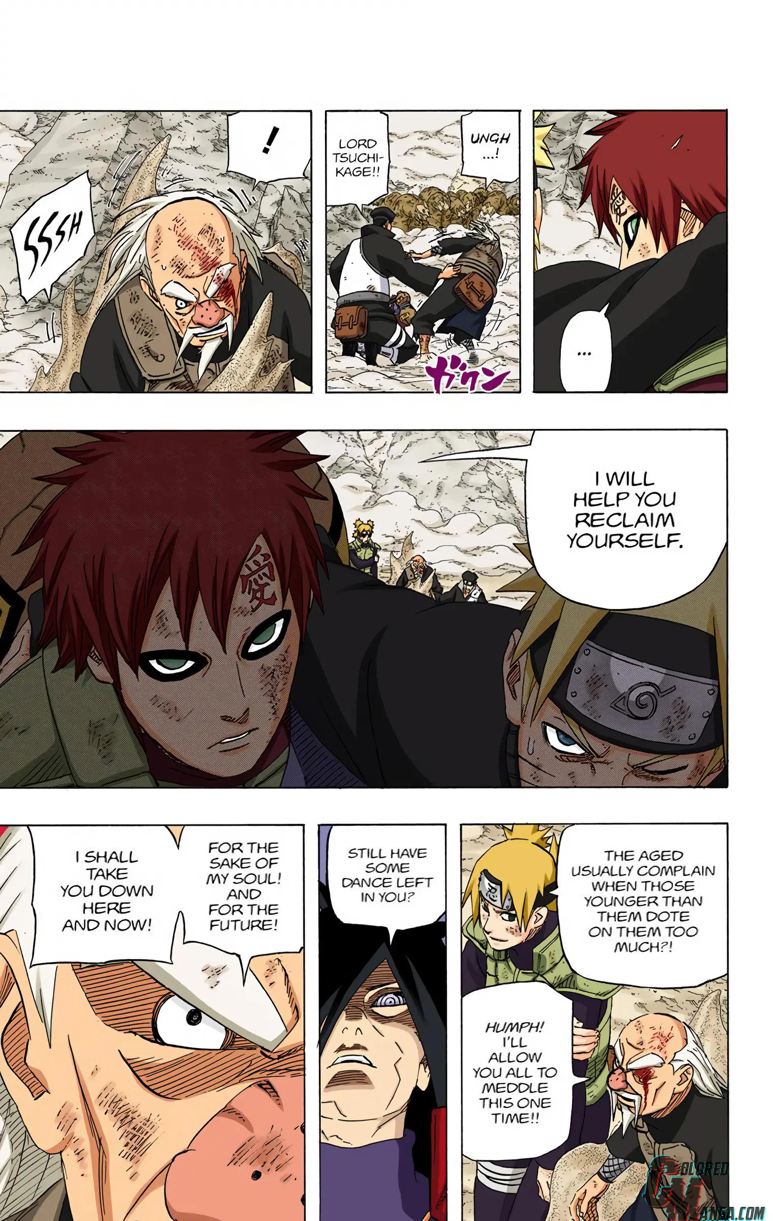 Naruto Colored Manga Online, chapter 562, page 5