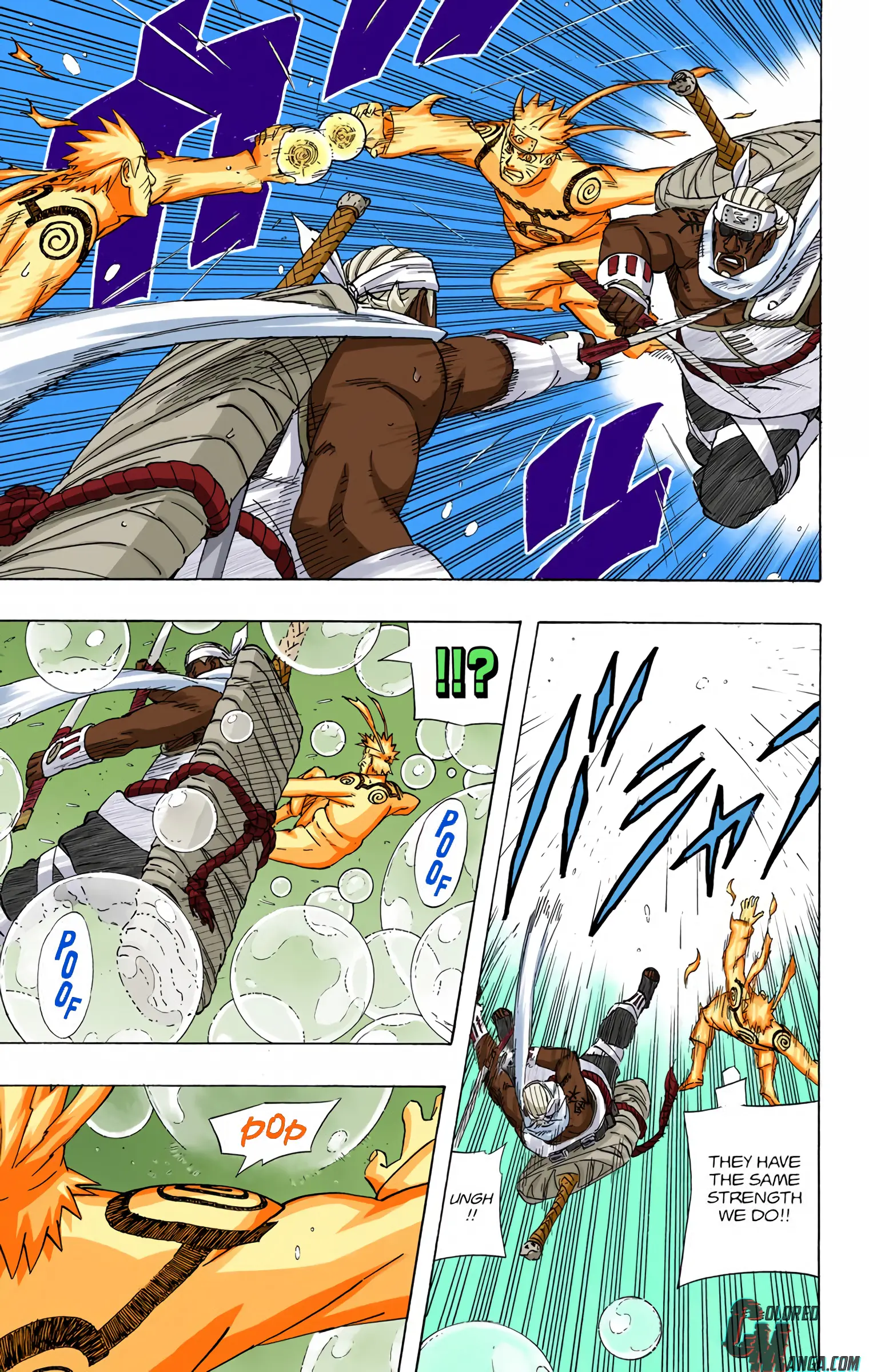 Naruto Colored Manga Online, chapter 564, page 4