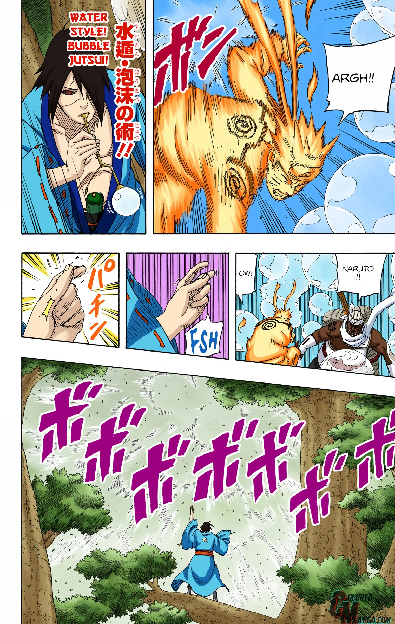 Naruto Colored Manga Online, chapter 564, page 5
