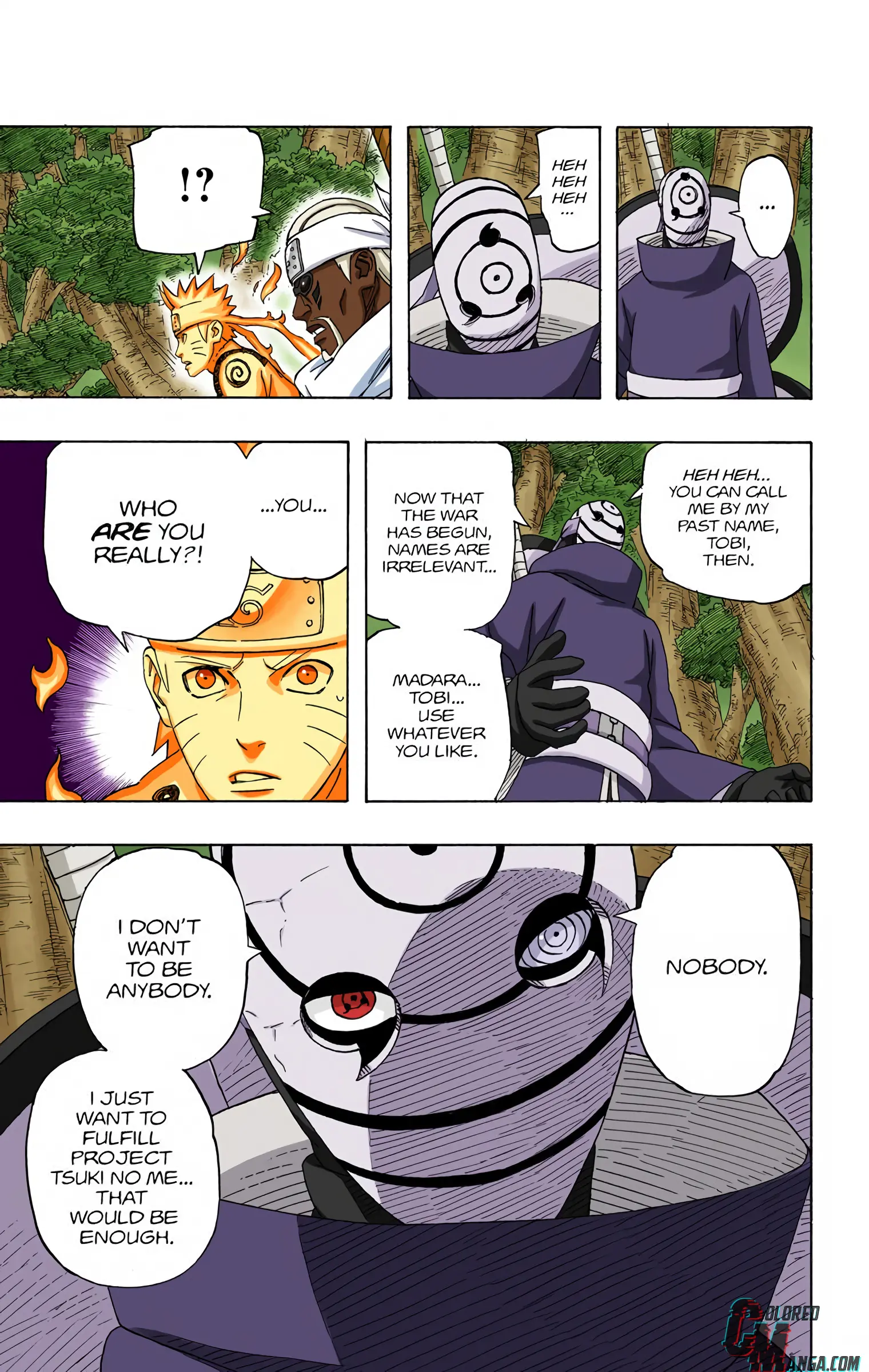 Naruto Colored Manga Online, chapter 564, page 12