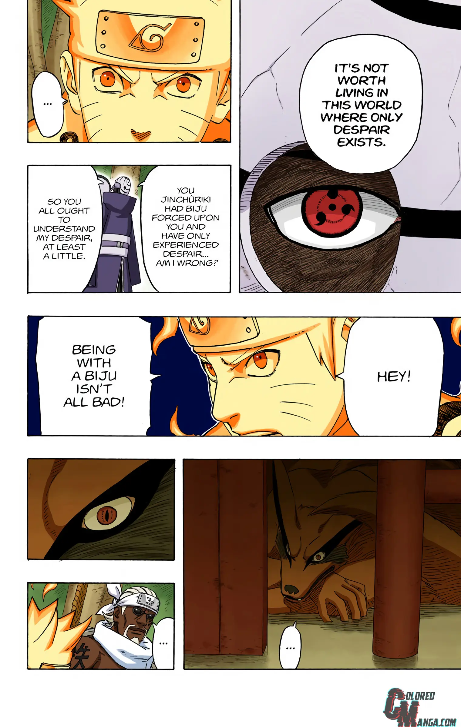 Naruto Colored Manga Online, chapter 564, page 13