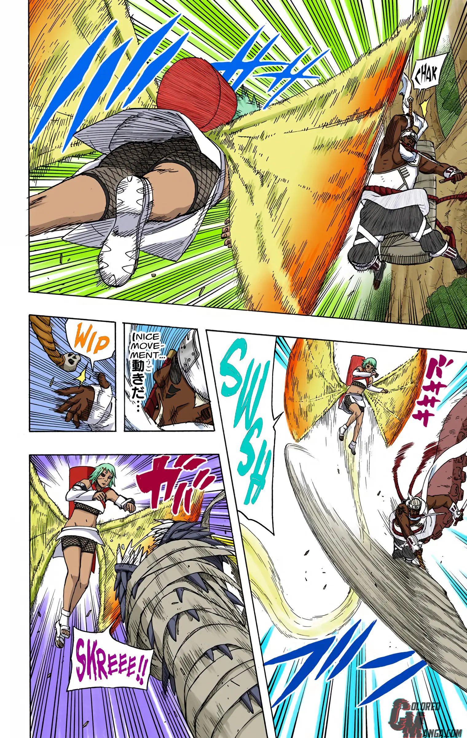 Naruto Colored Manga Online, chapter 565, page 2