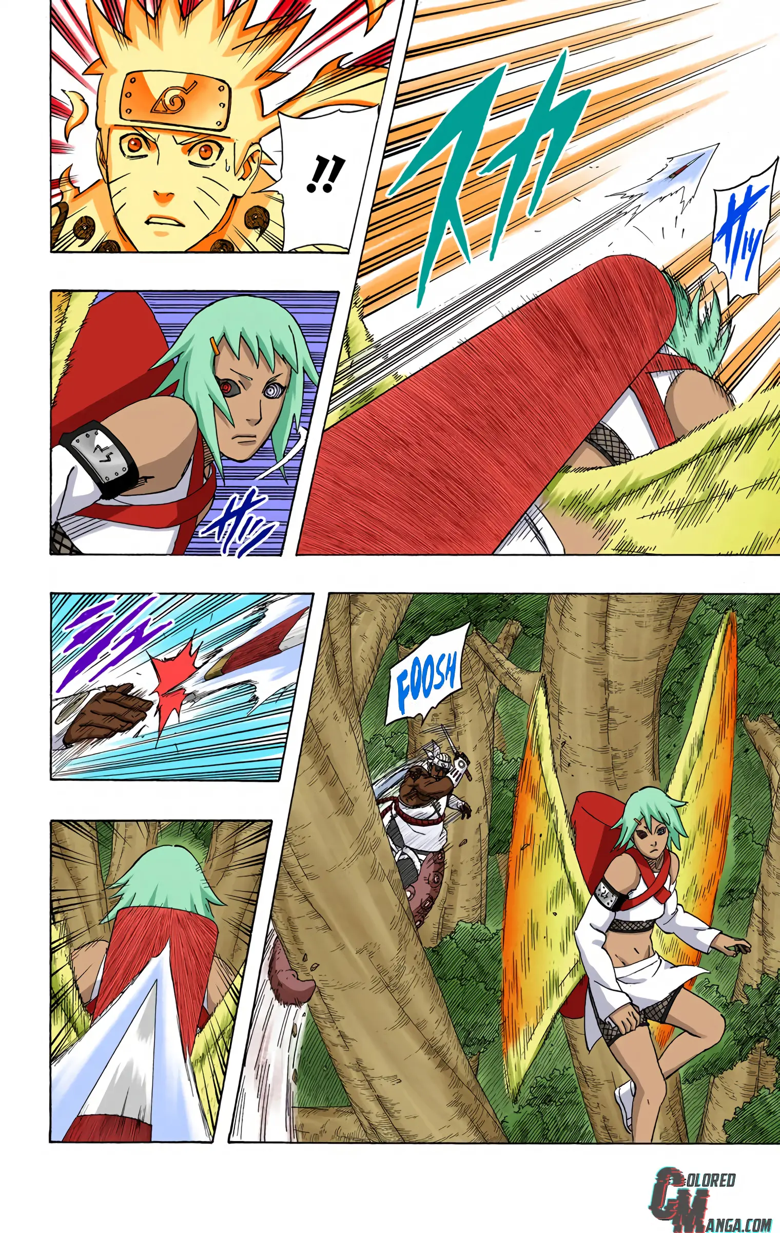 Naruto Colored Manga Online, chapter 565, page 4