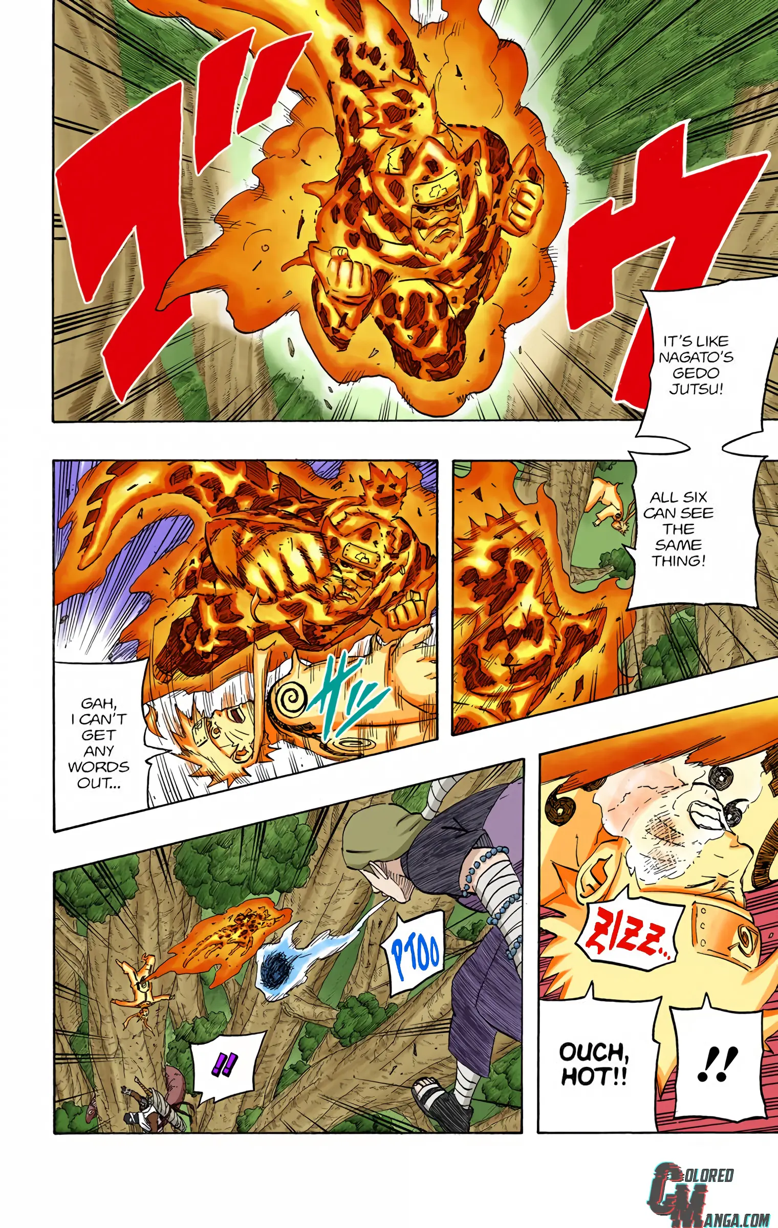 Naruto Colored Manga Online, chapter 565, page 6