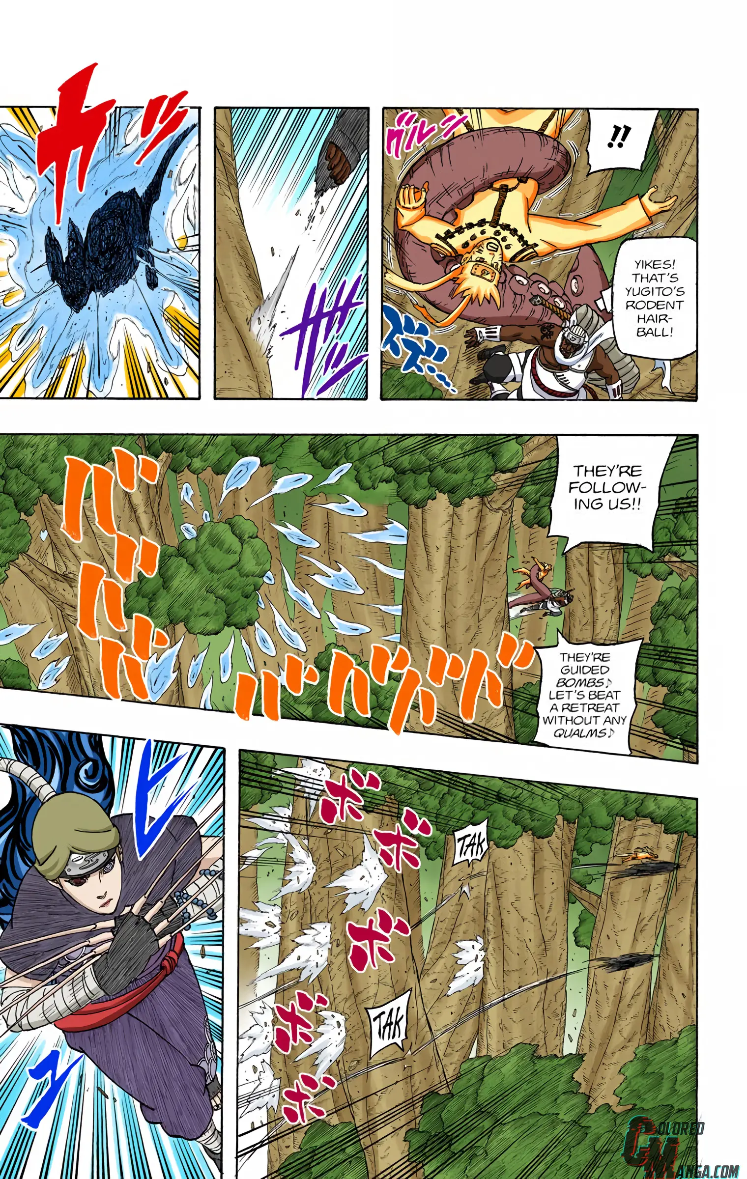 Naruto Colored Manga Online, chapter 565, page 7
