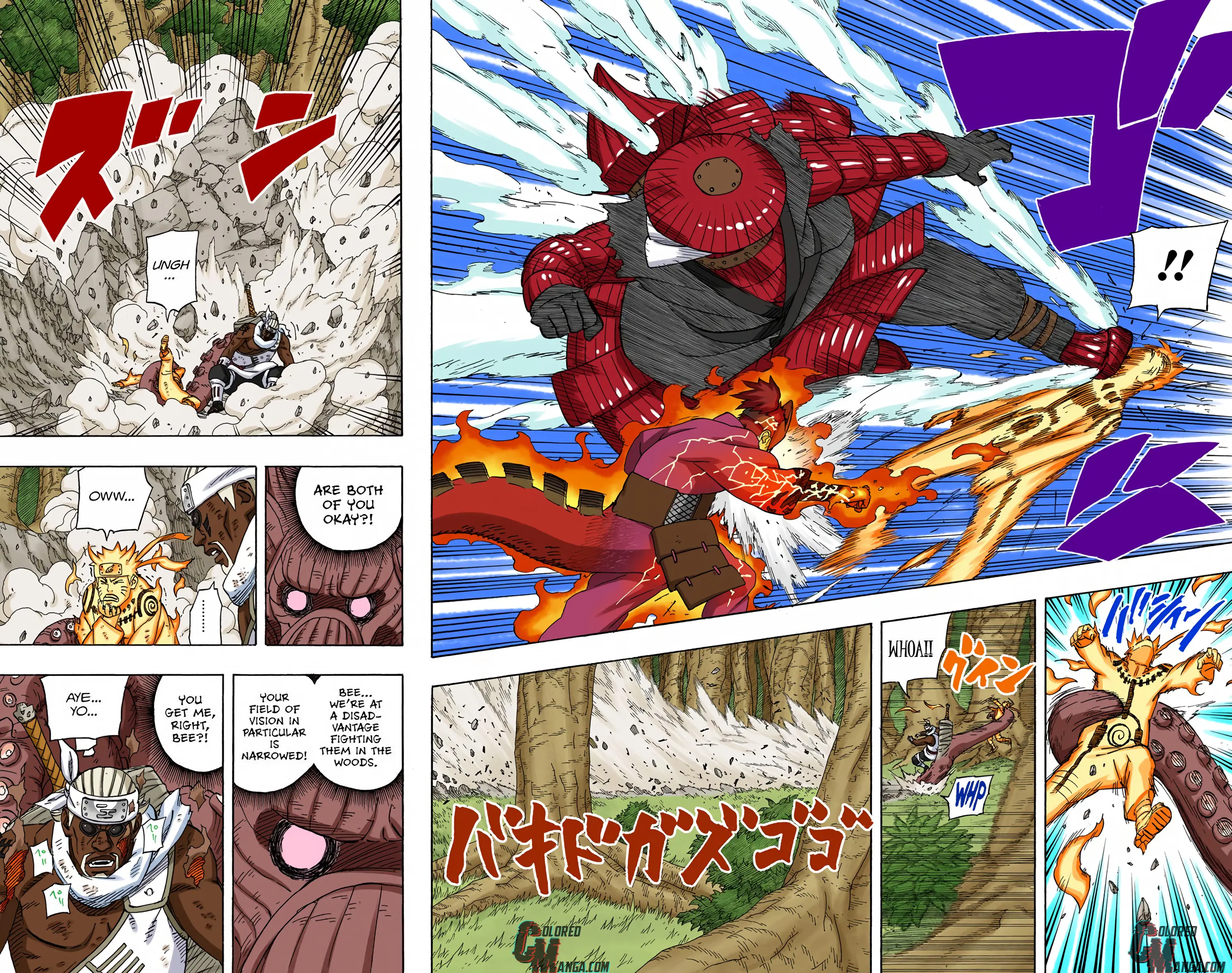 Naruto Colored Manga Online, chapter 565, page 13