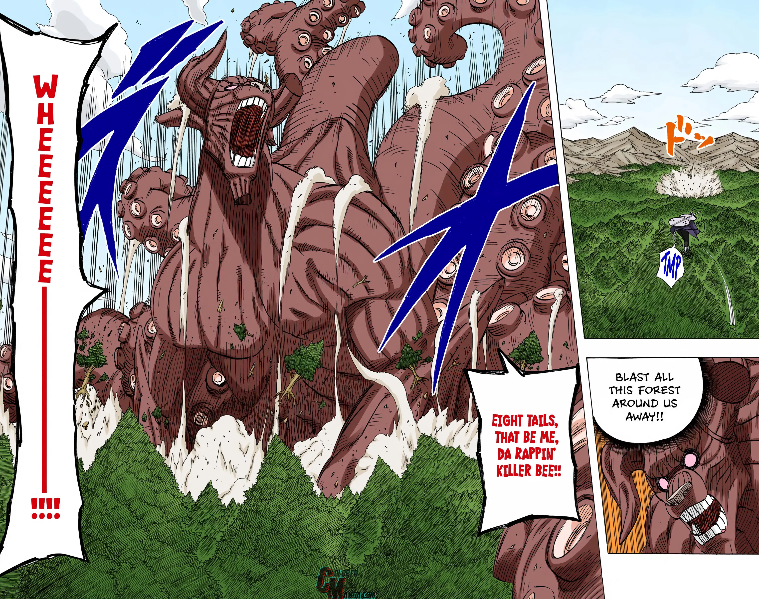 Naruto Colored Manga Online, chapter 565, page 14