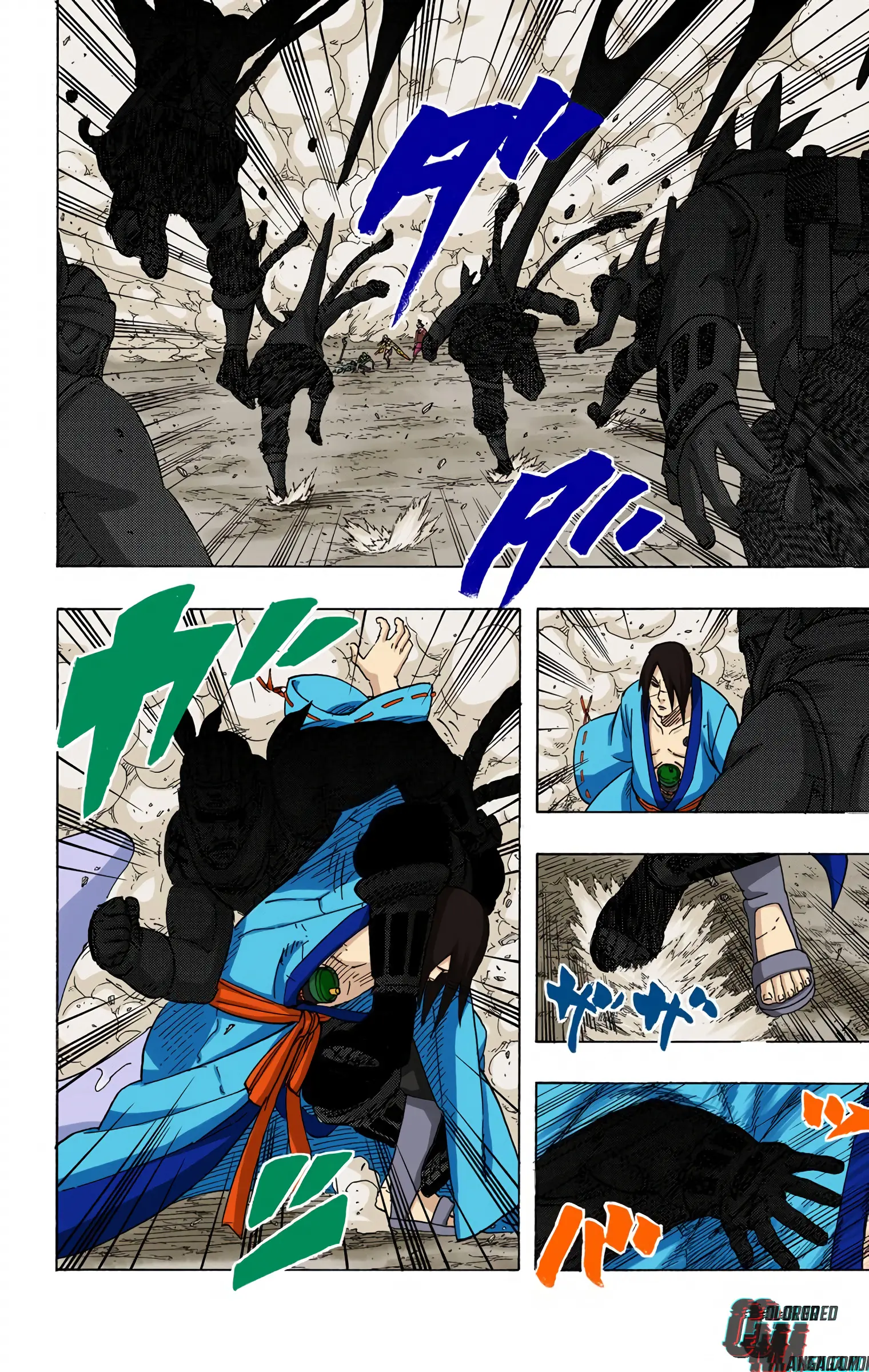 Naruto Colored Manga Online, chapter 566, page 12
