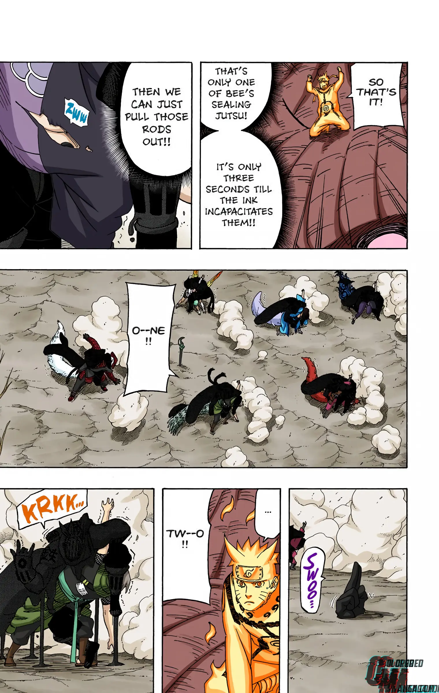 Naruto Colored Manga Online, chapter 566, page 13