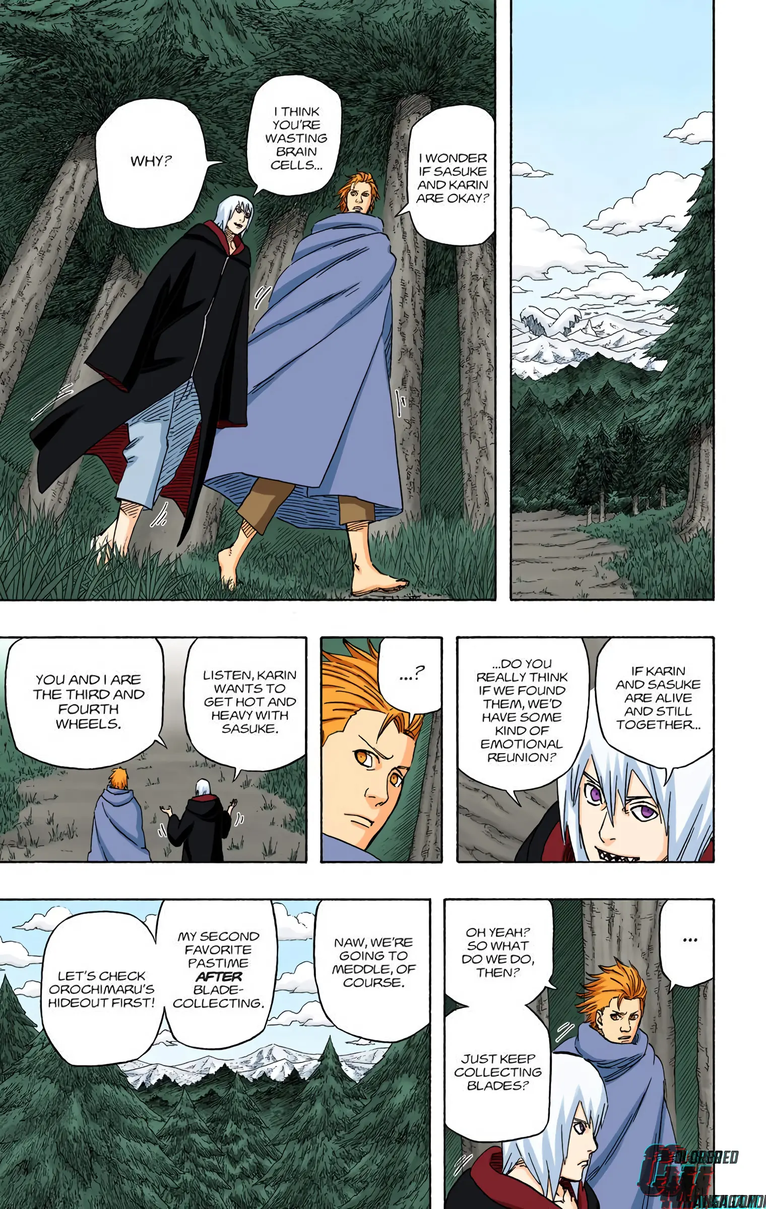 Naruto Colored Manga Online, chapter 567, page 4
