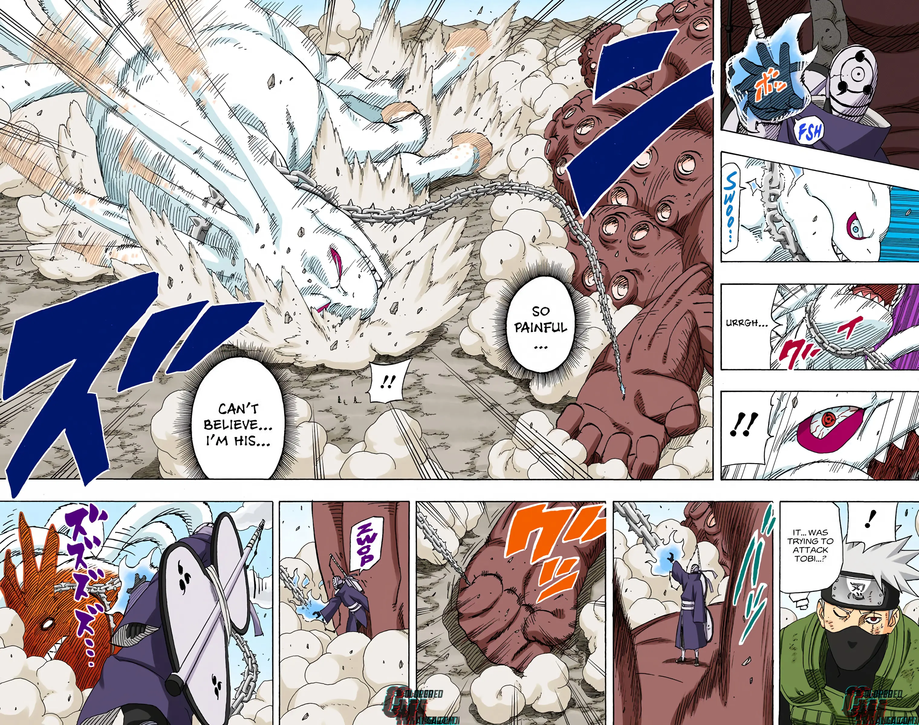 Naruto Colored Manga Online, chapter 567, page 7