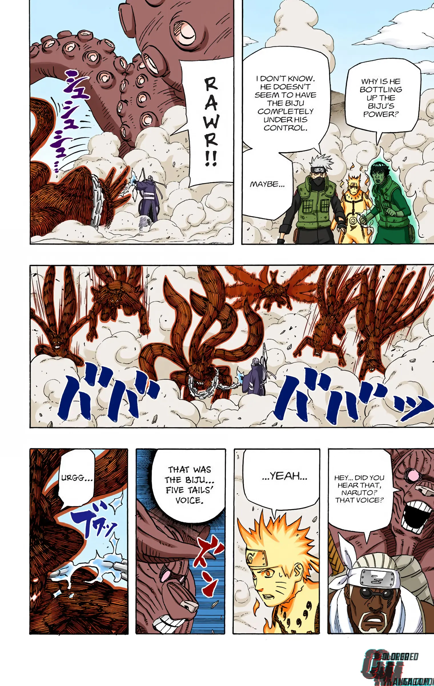 Naruto Colored Manga Online, chapter 567, page 8