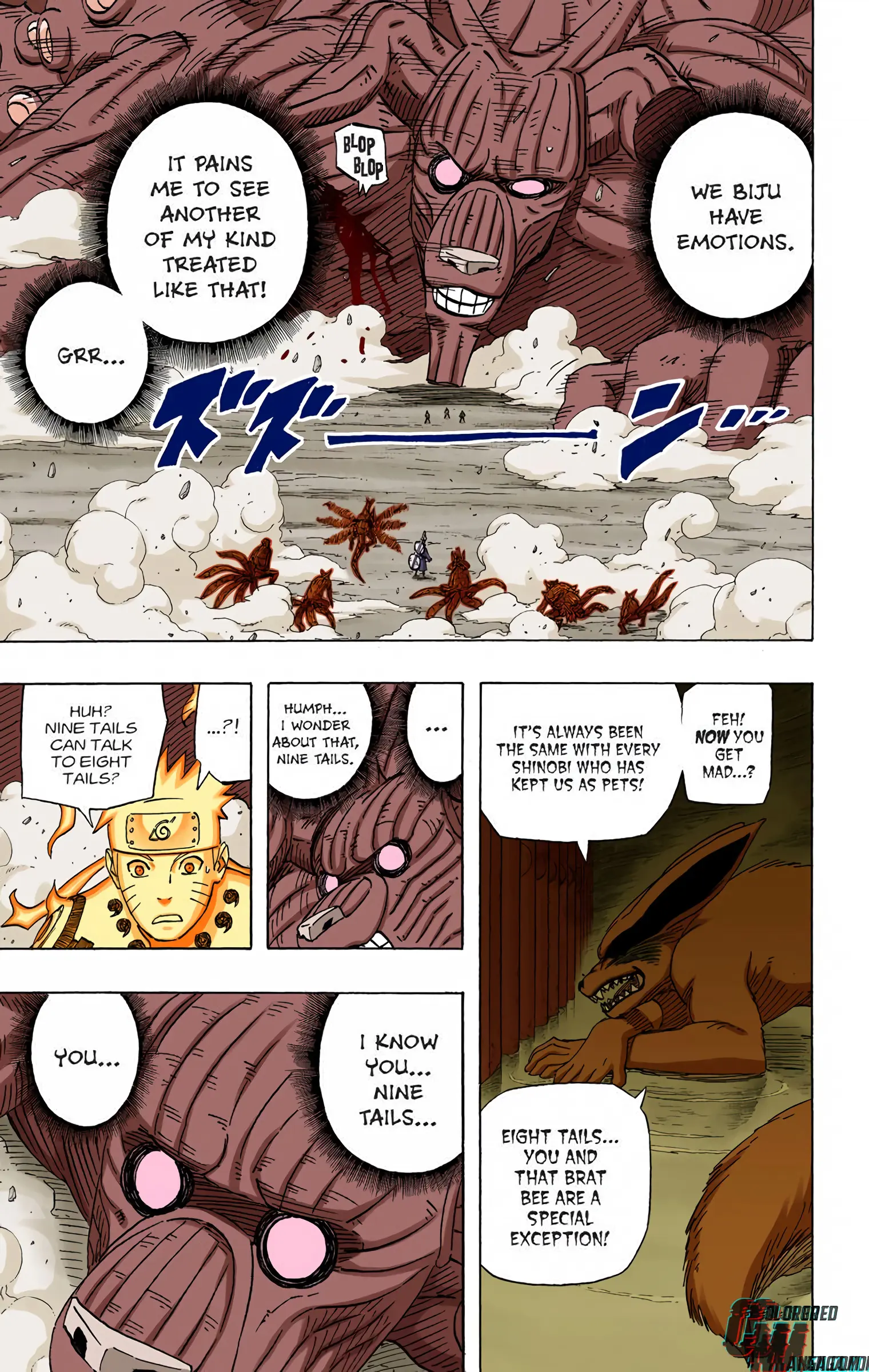 Naruto Colored Manga Online, chapter 567, page 9