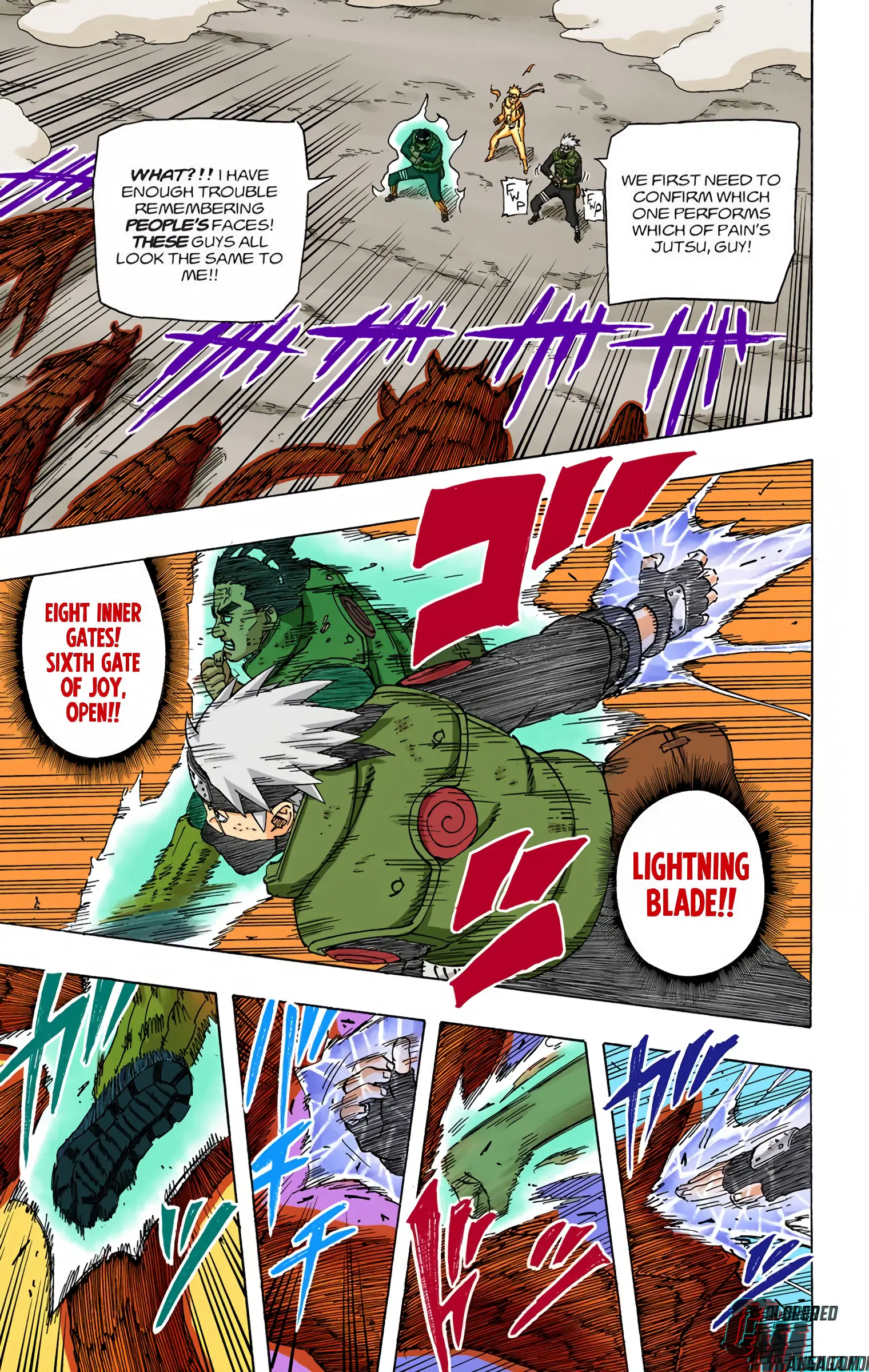 Naruto Colored Manga Online, chapter 567, page 11