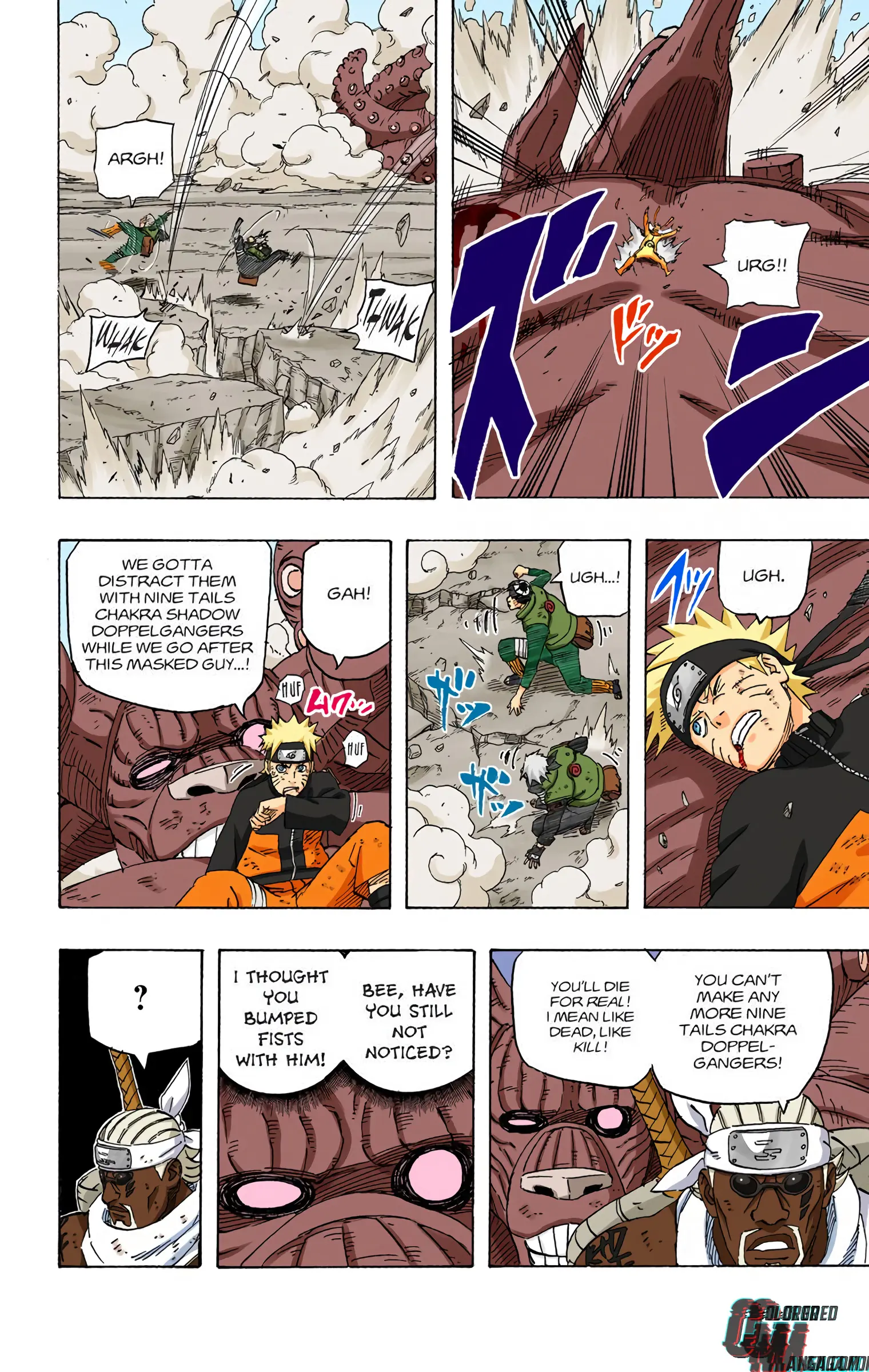 Naruto Colored Manga Online, chapter 567, page 16