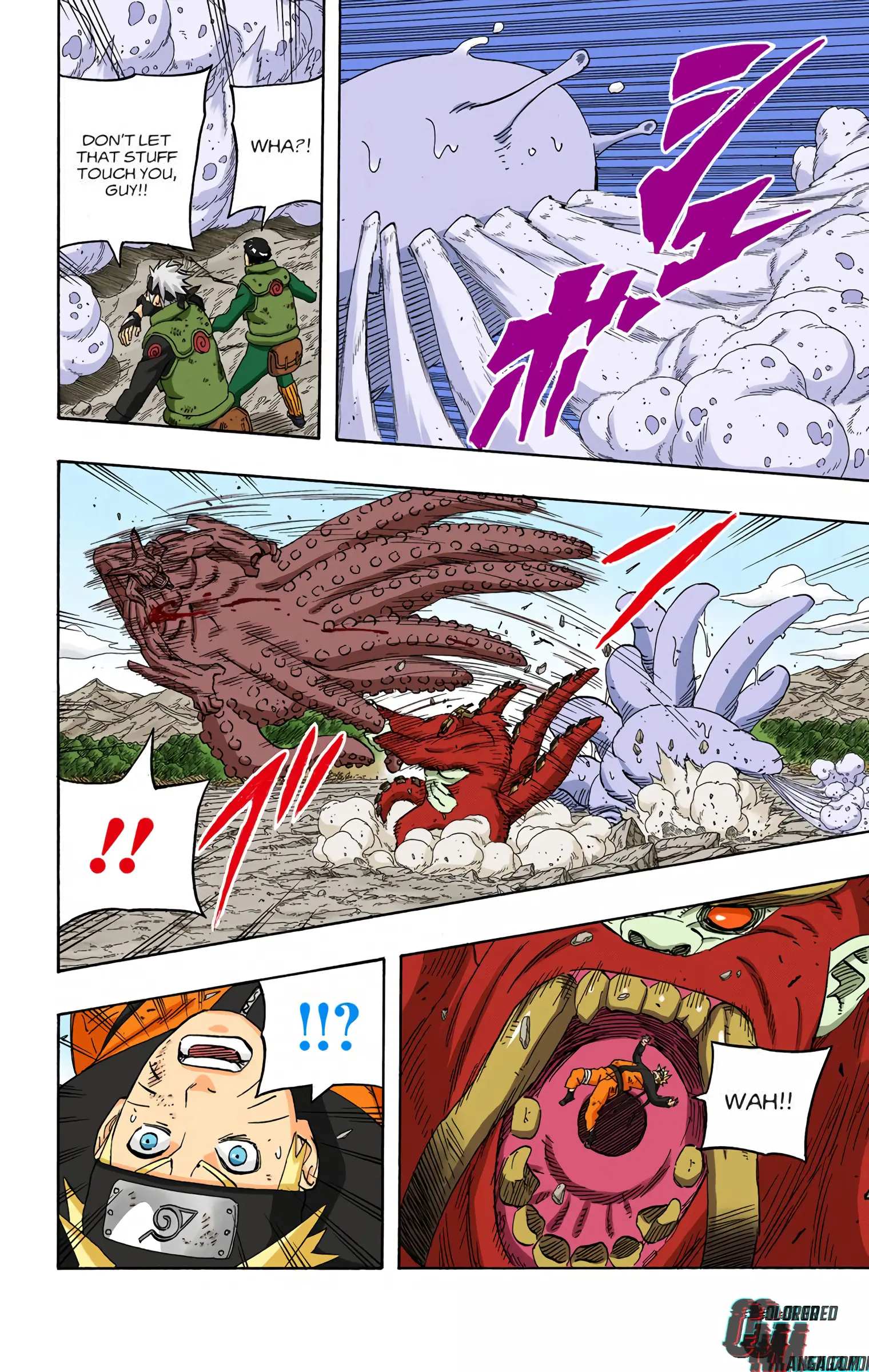 Naruto Colored Manga Online, chapter 567, page 18
