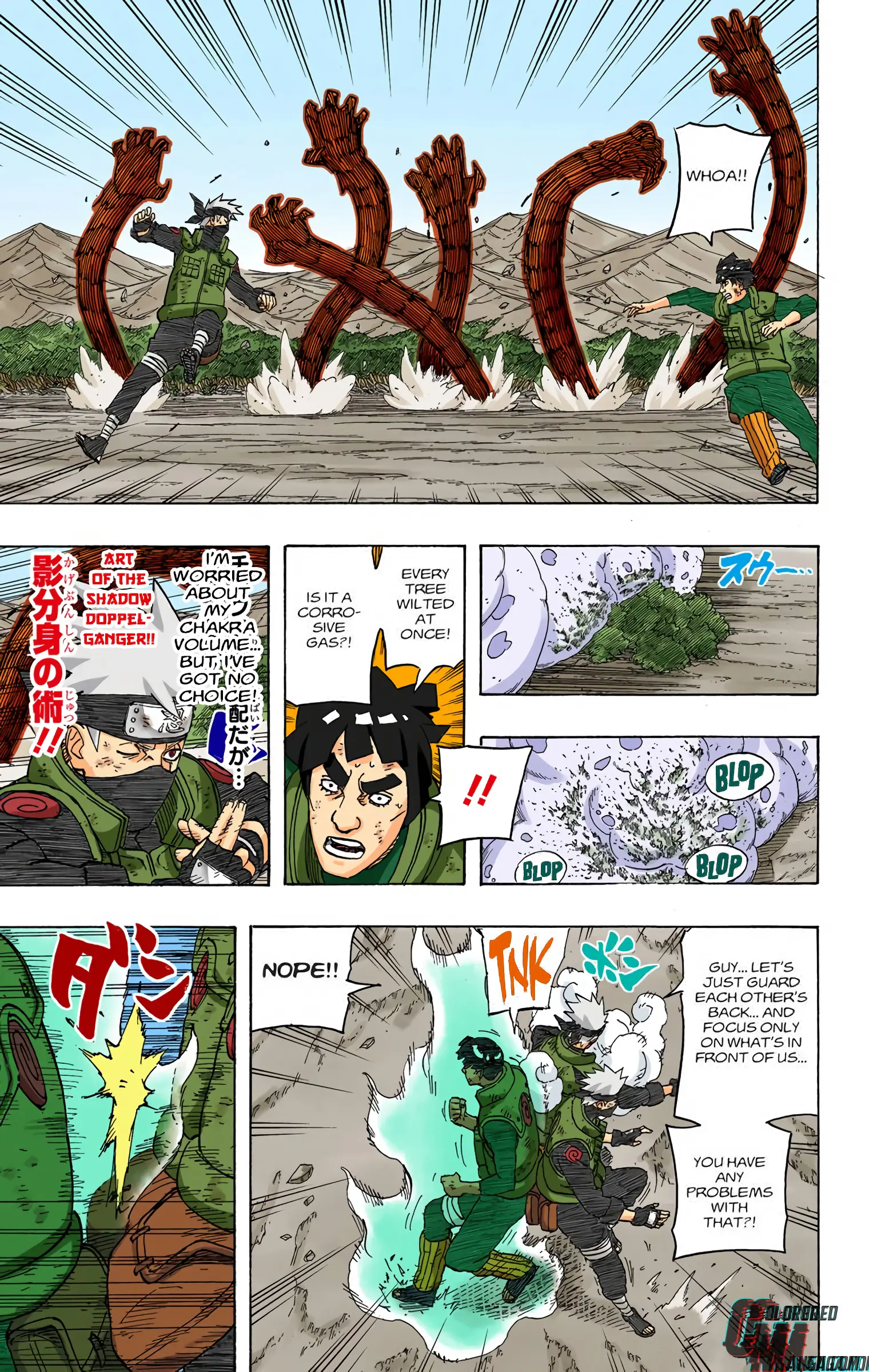 Naruto Colored Manga Online, chapter 568, page 3
