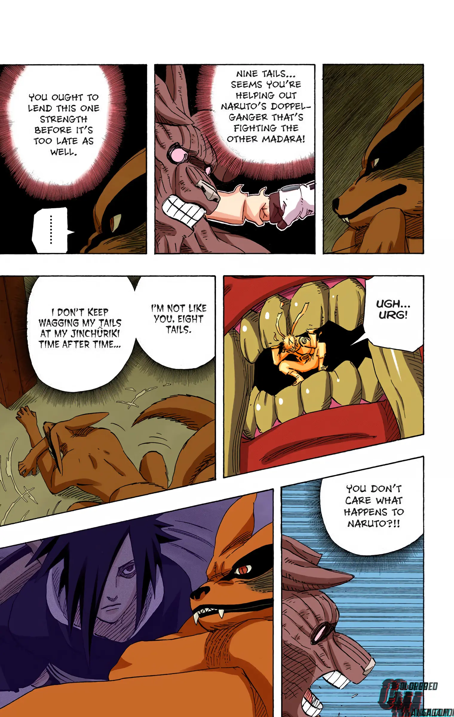 Naruto Colored Manga Online, chapter 568, page 7
