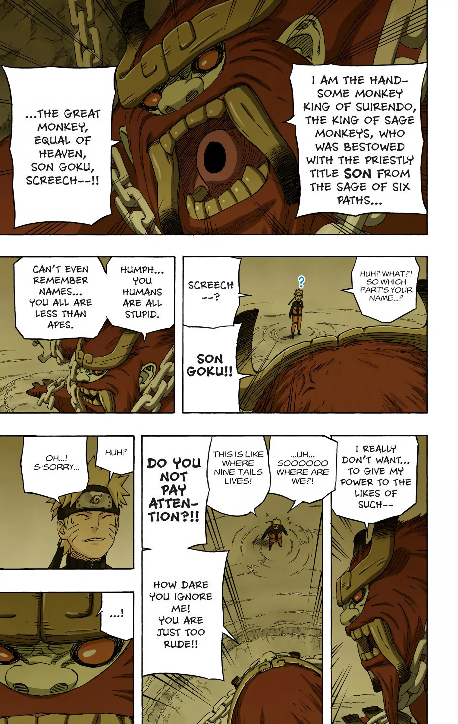 Naruto Colored Manga Online, chapter 568, page 11