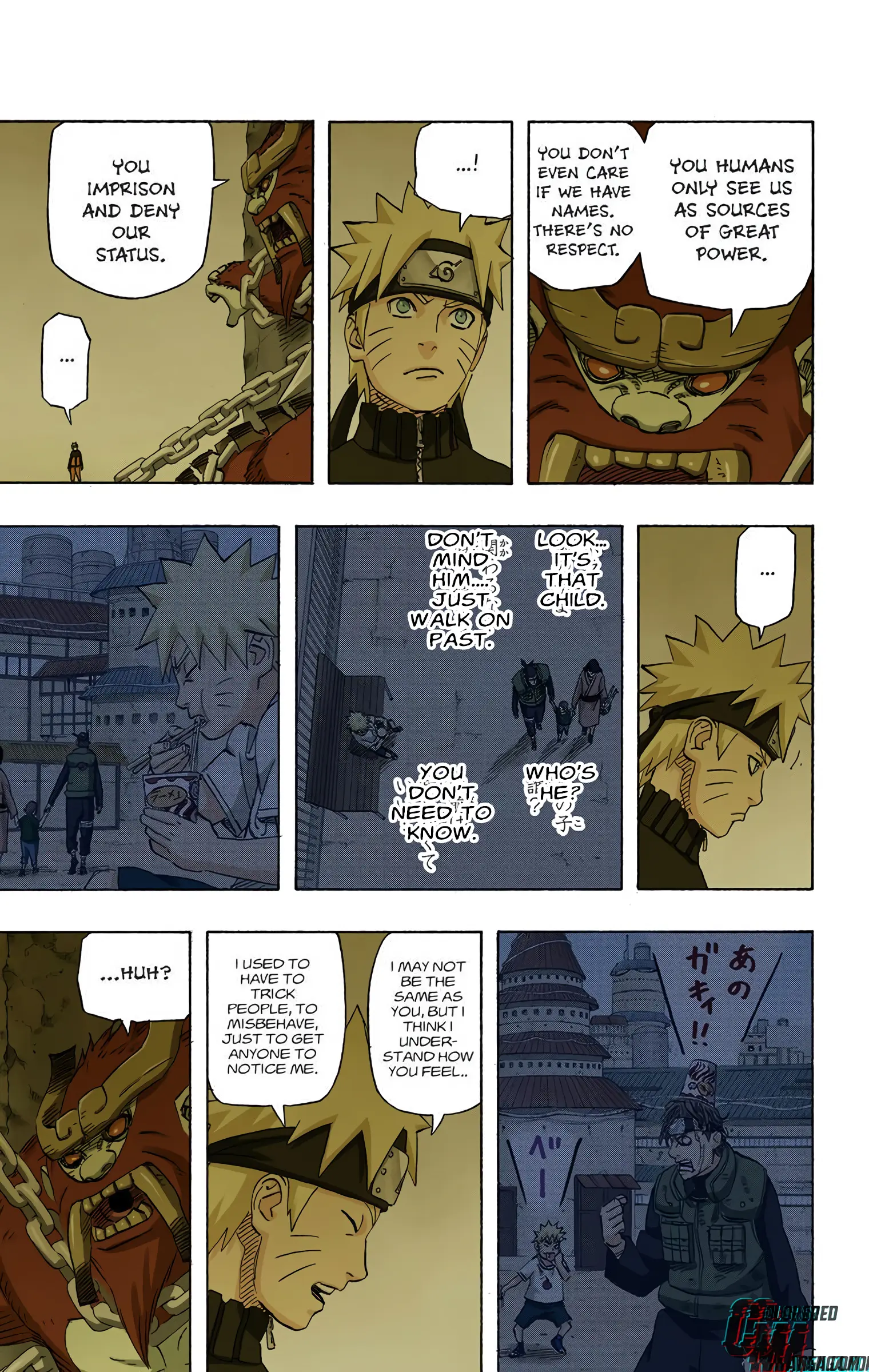 Naruto Colored Manga Online, chapter 568, page 13