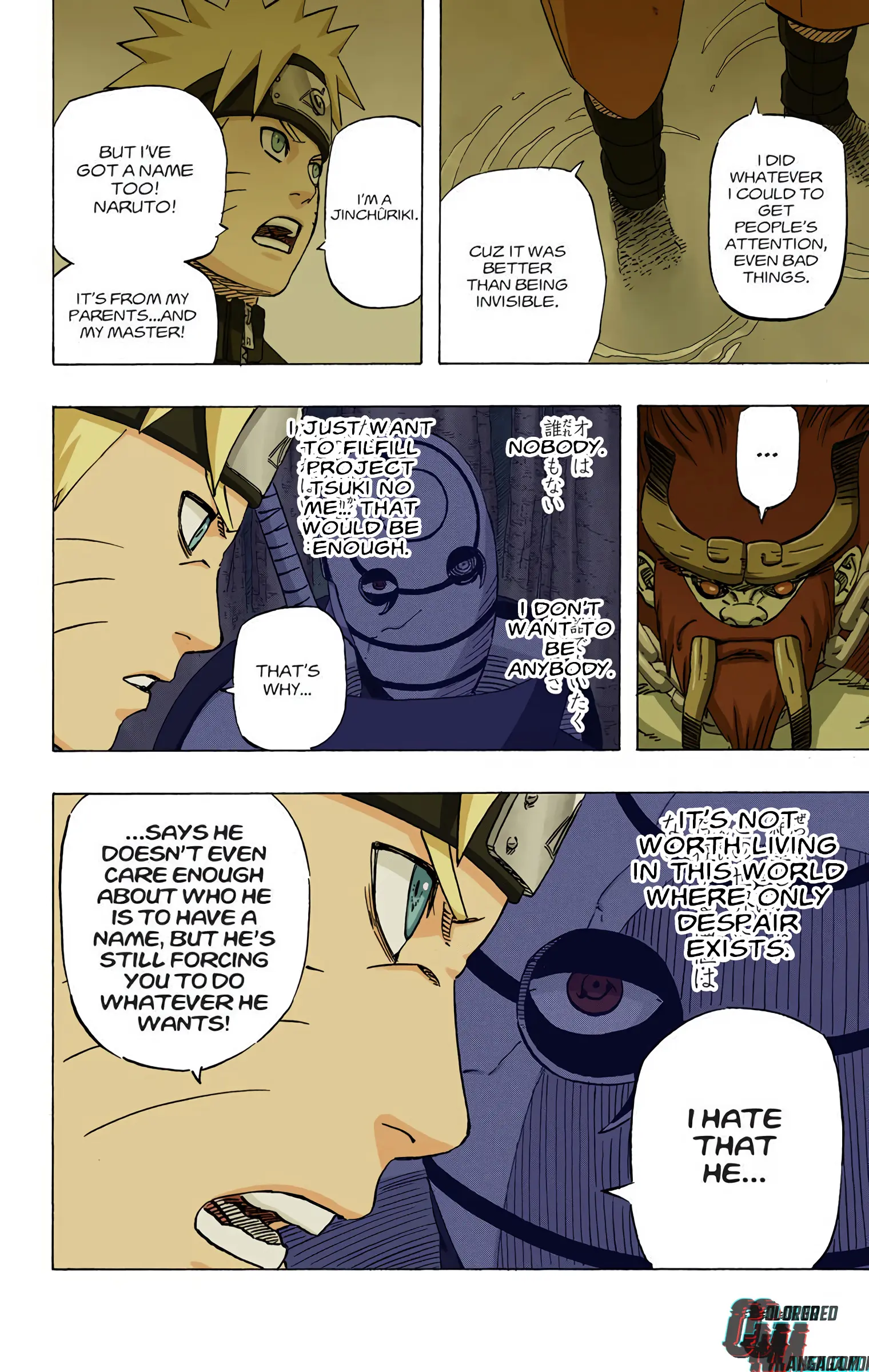 Naruto Colored Manga Online, chapter 568, page 14